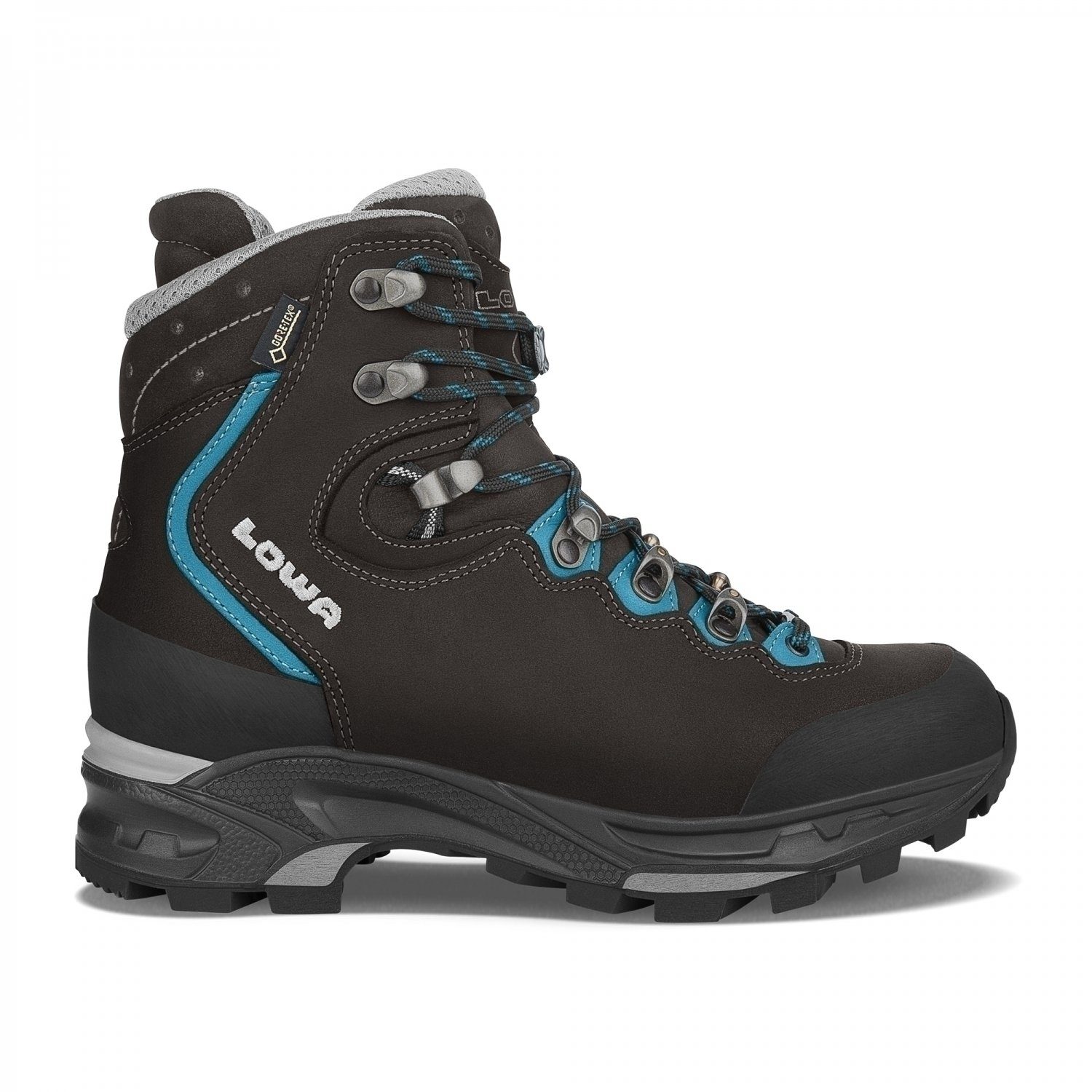Lowa Mauria GTX Damen Wanderschuh schiefer/türkis Trekkingschuh