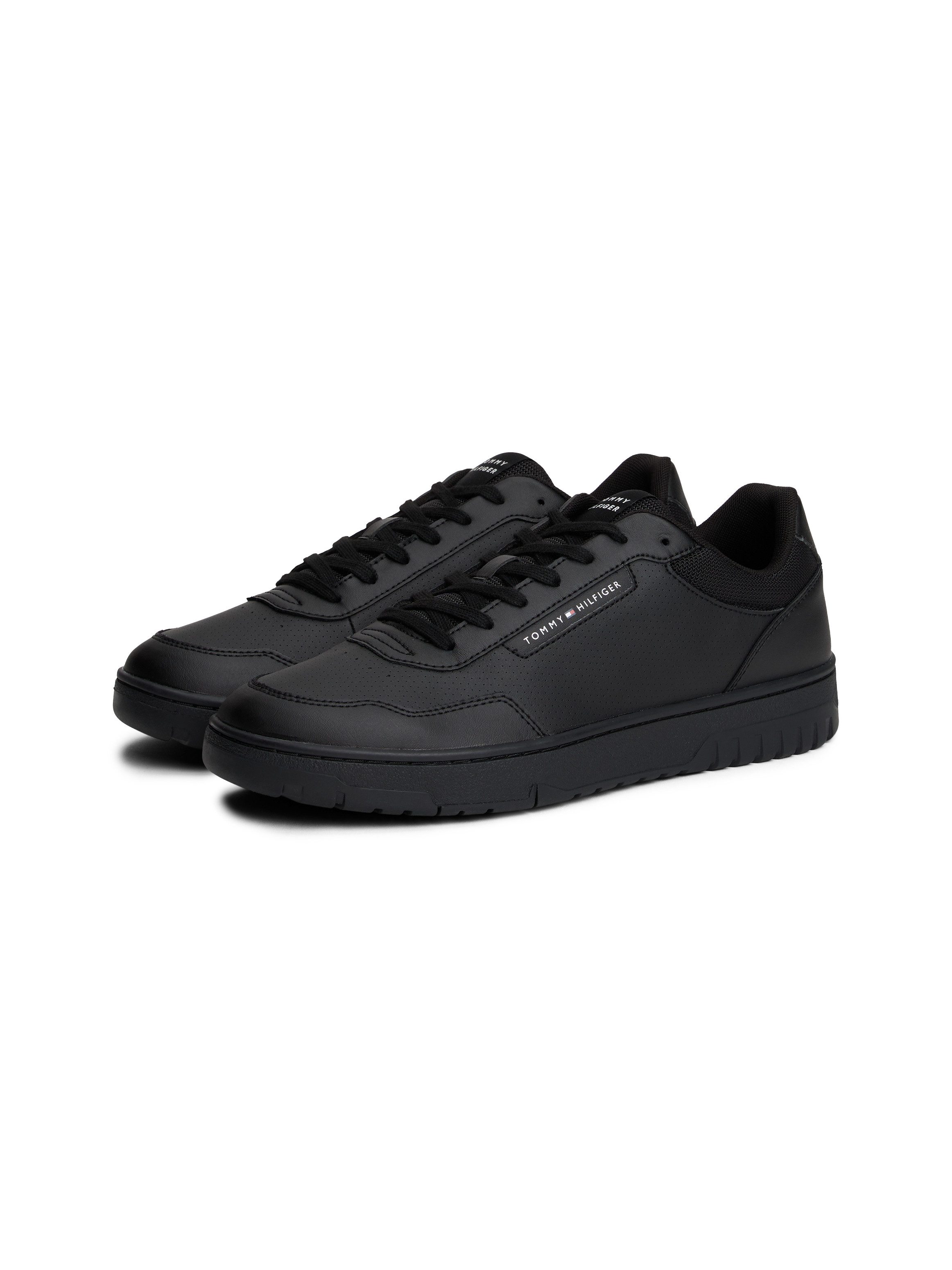 Tommy Hilfiger TH BASKET CORE LTH Sneaker, Freizeitschuh, Halbschuh, Schnür günstig online kaufen