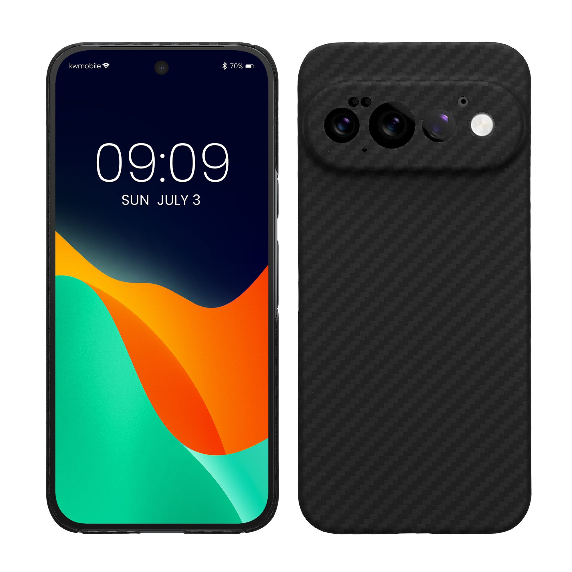 kalibri Smartphone-Hülle Hülle für Google Pixel 11 Pro, Aramid Handy Schutzhülle - Smartphone Cover Case