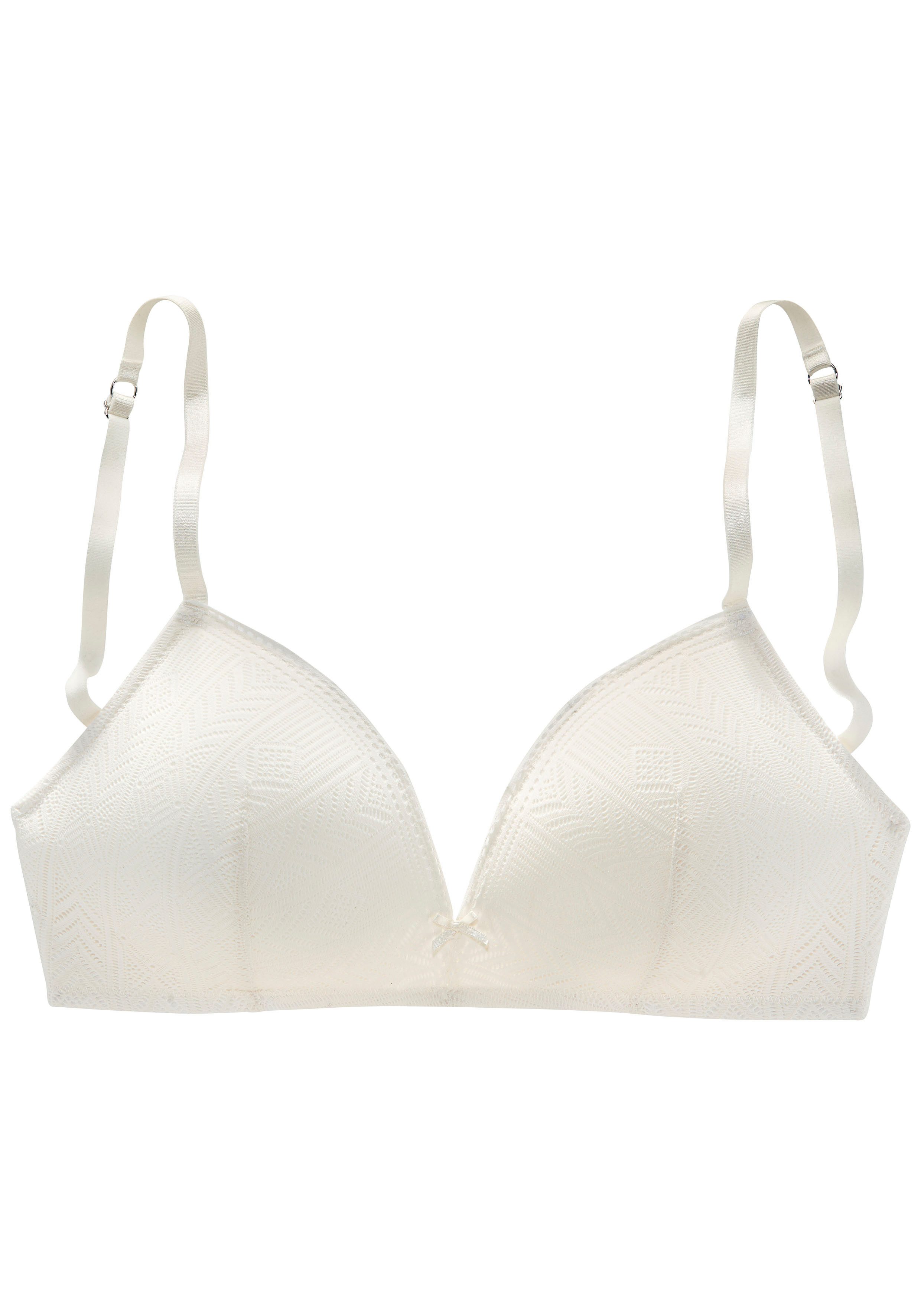 s.Oliver Bralette-BH Fabienne ohne Bügel aus graphischer Spitze, Dessous