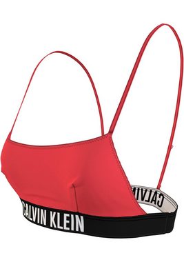 Calvin Klein Swimwear Bandeau-Bikini-Top BRALETTE-RP, mit Logobund
