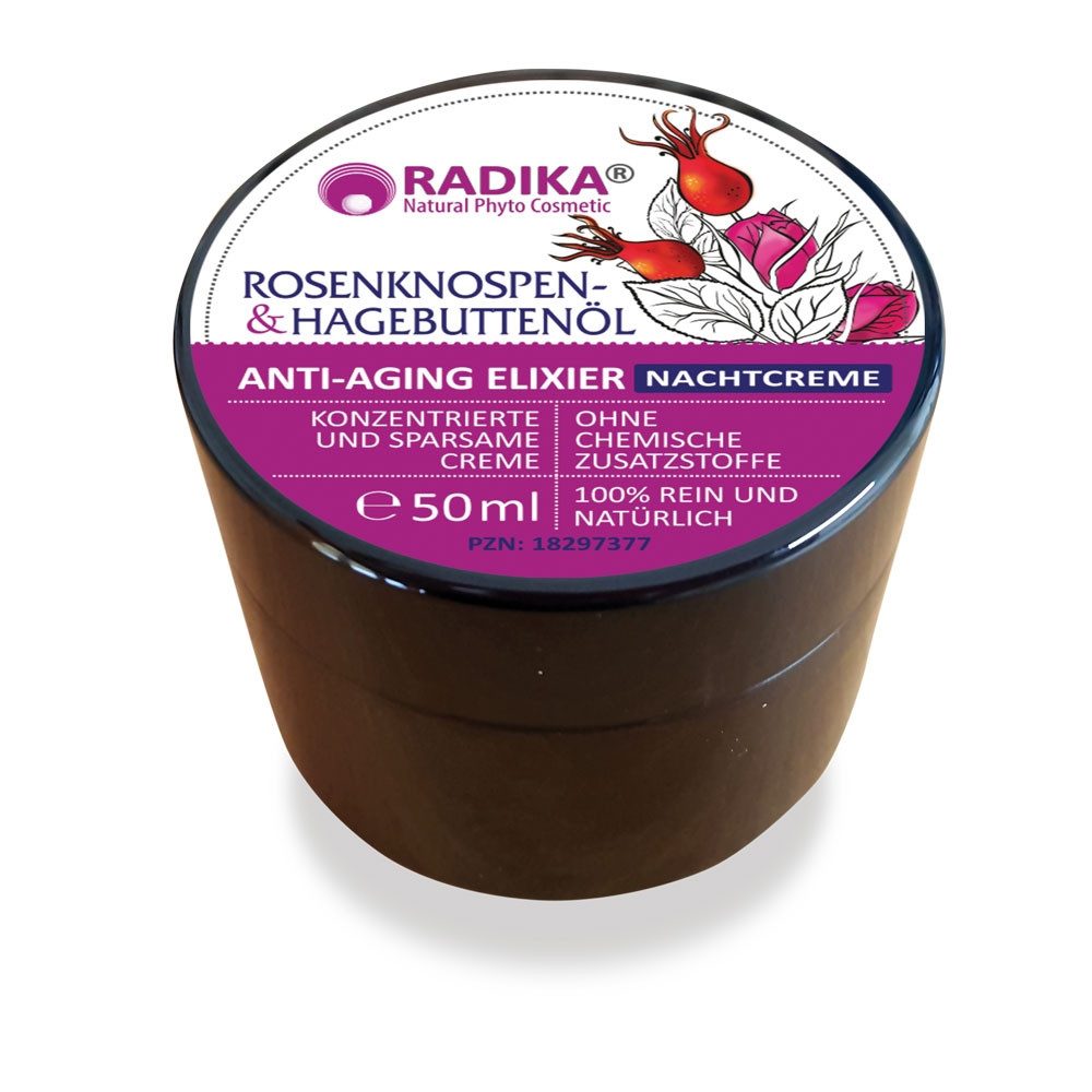 Pflege-Set Anti-Aging Creme mit Rosenknospen- & Hagebuttenöl 50ml