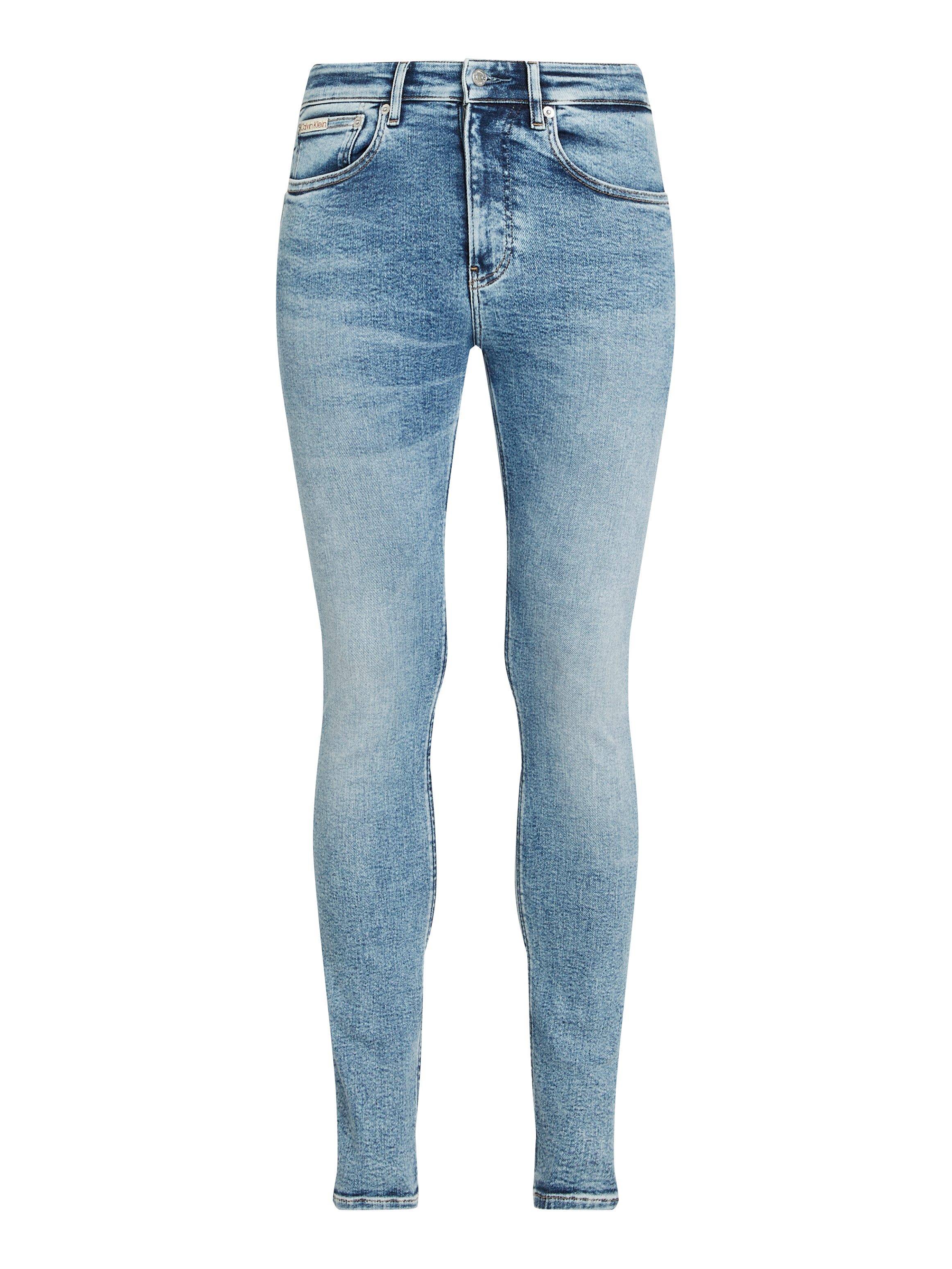 Calvin Klein Jeans Stretch-Jeans SKINNY Coinpocket, Logostickerei