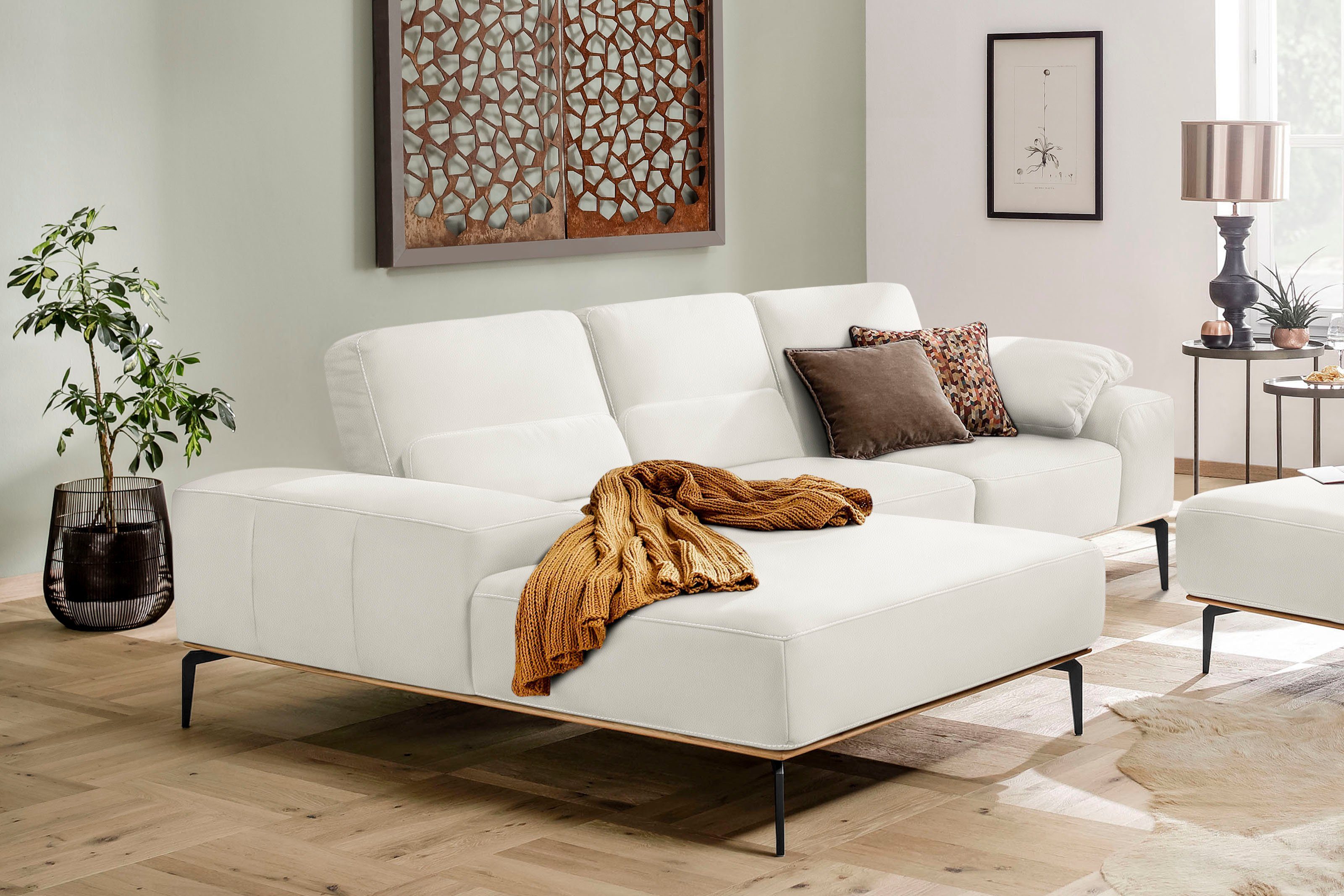 W.SCHILLIG Ecksofa run, Designsofa mit tollem günstig online kaufen