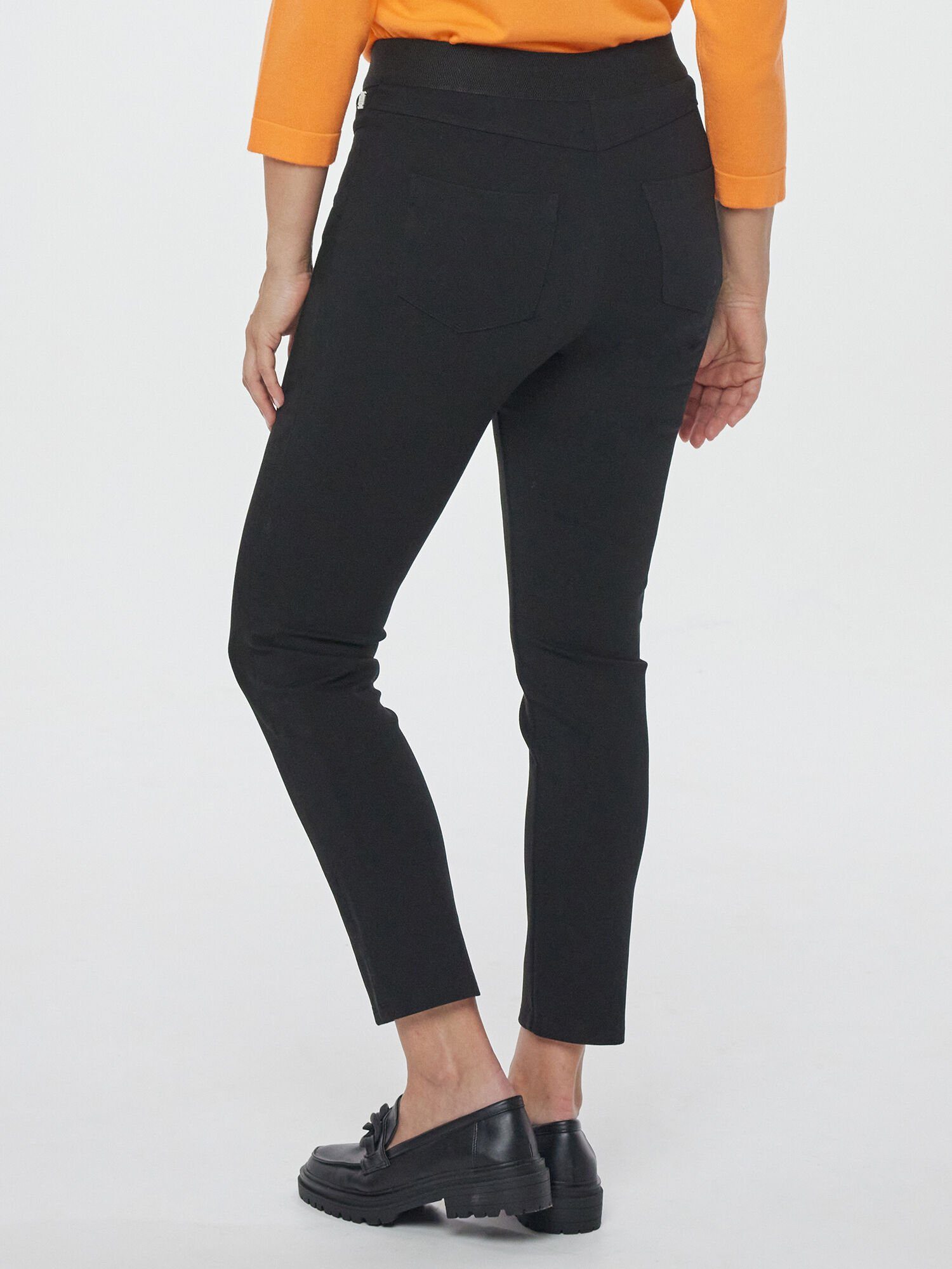 Georg Stiels Stoffhose Leggings körpernah mit Biesen günstig online kaufen