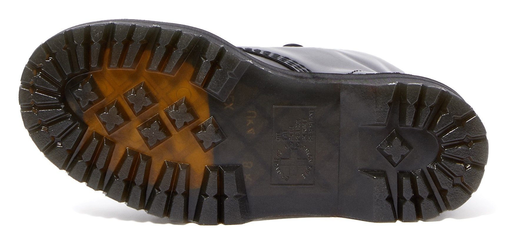 DR. MARTENS Molly Schnürboots Plateauboots, Chunky Boot mit modischen Schnürsenkeln