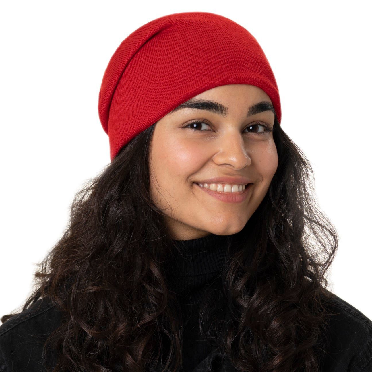 Eisbär Beanie (1-St) Wollmütze mit Futter, Made in Austria