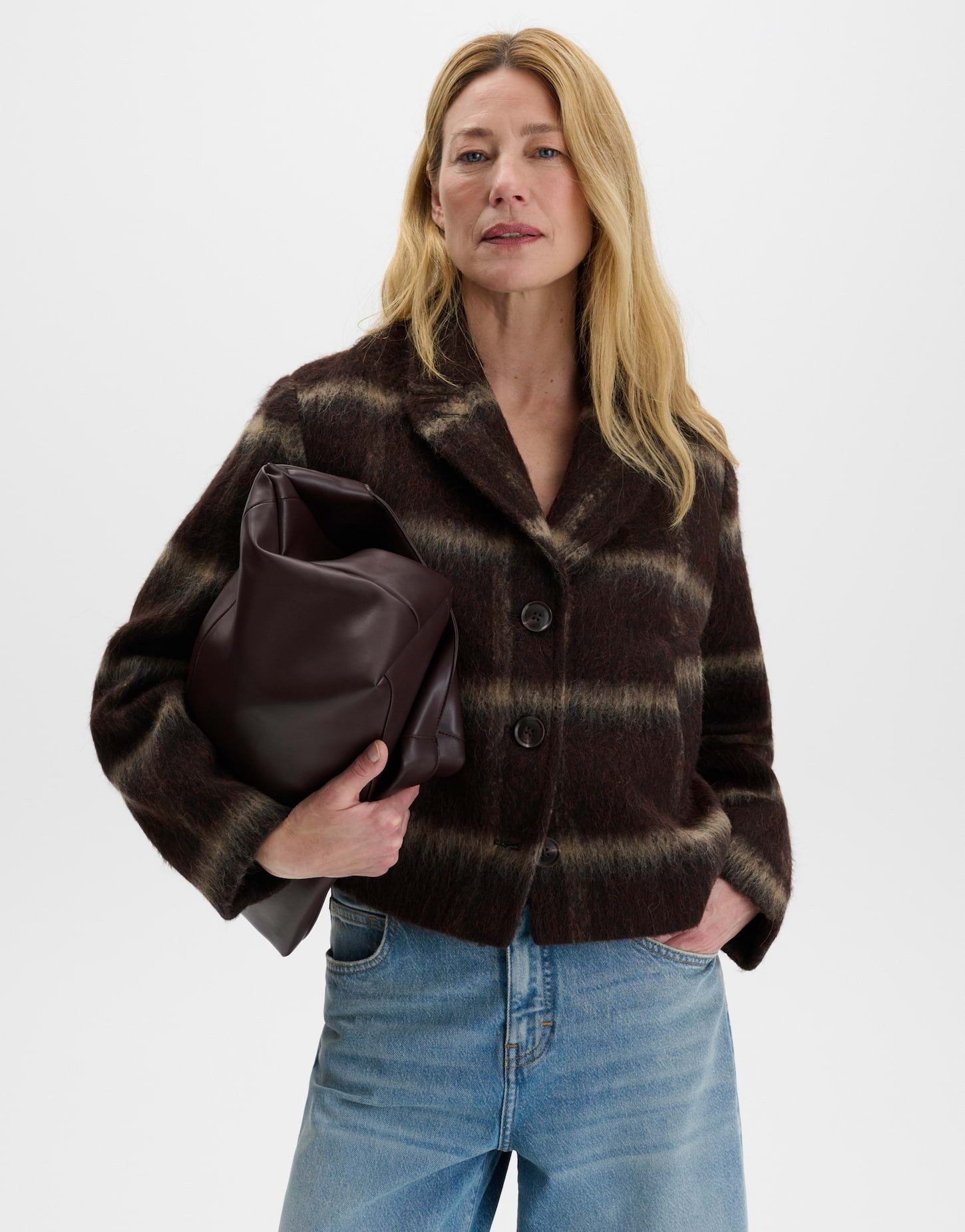 someday Shopper Brulea bag aus hochwertigem Kunstleder, Geräumiger Shopper mit Innentasche und Magnetverschluss
