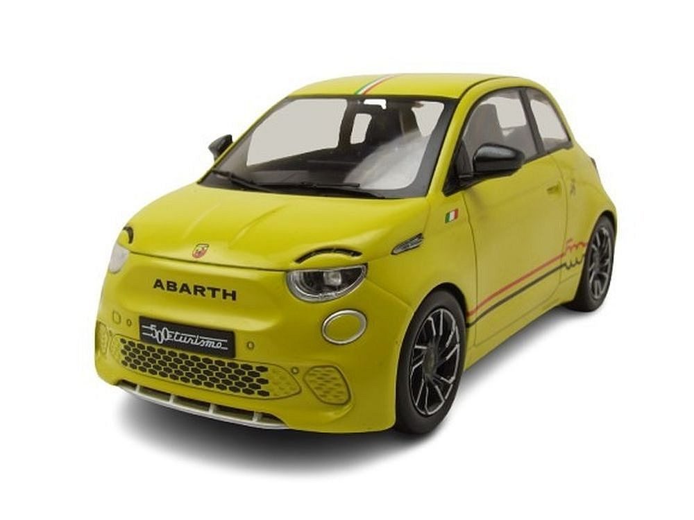 Fiat 500e Abarth 2024 - IXO / MCG - Échelle 1/18 - Métal - Neuf - Bleu