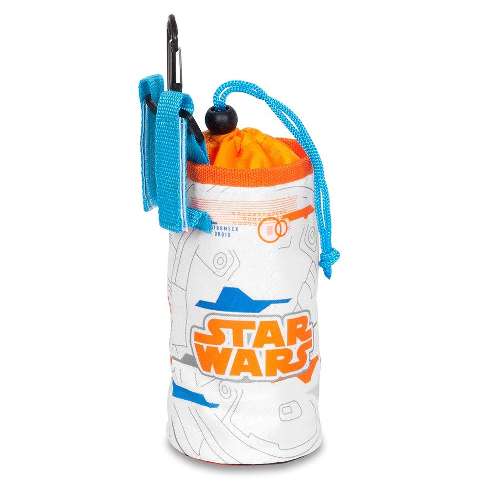 Seven Polska Trinkflasche (Hülle), Disney Trinkflaschenhülle Star Wars Robot BB8