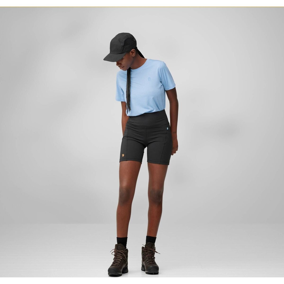 Fjällräven Funktionsshorts Abisko 6" Shorts Tights W Bequeme und funktionale kurze Tights mit schnelltrocknendem Material