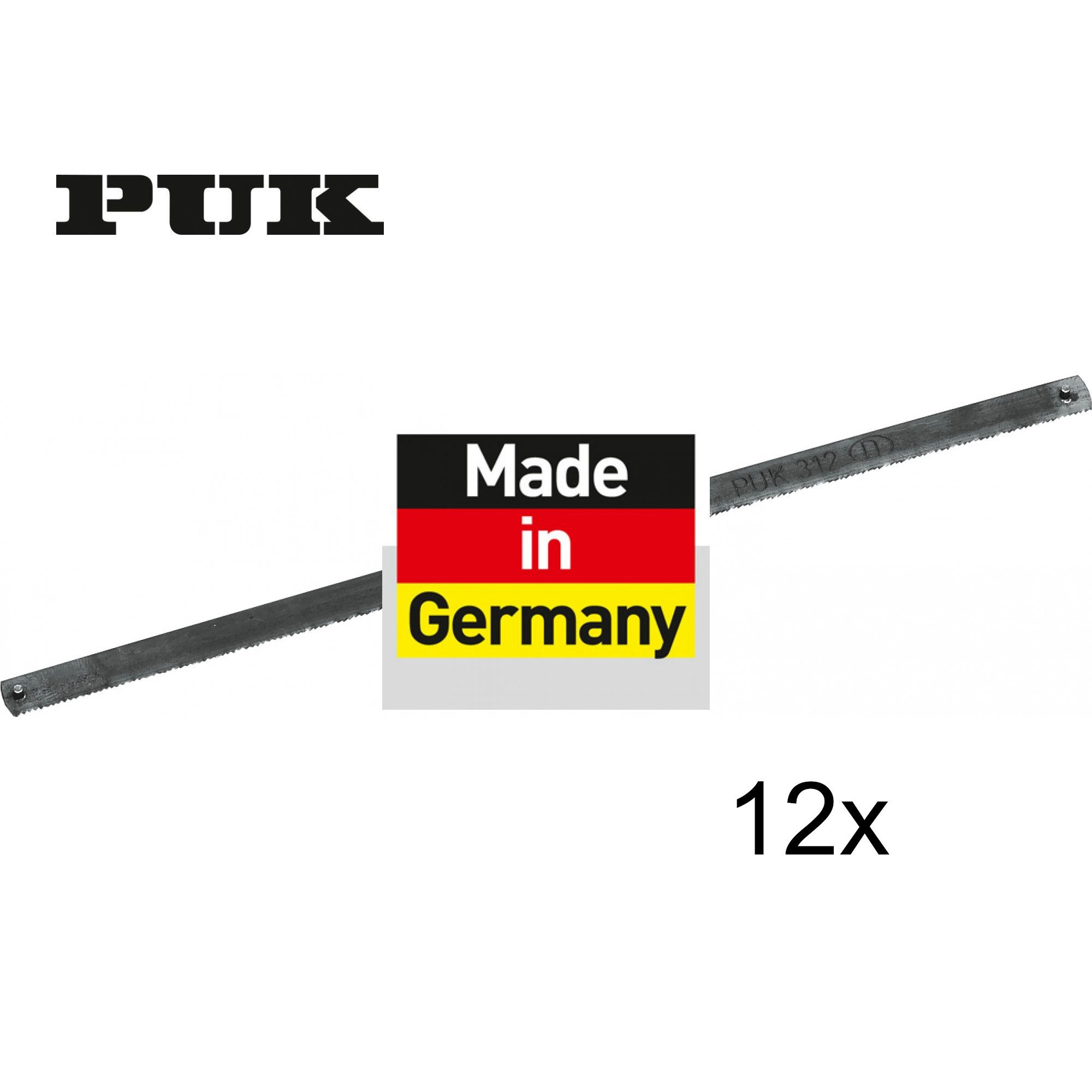 Sägeblatt PUK-Sägeblätter für Metall 12er-Pack