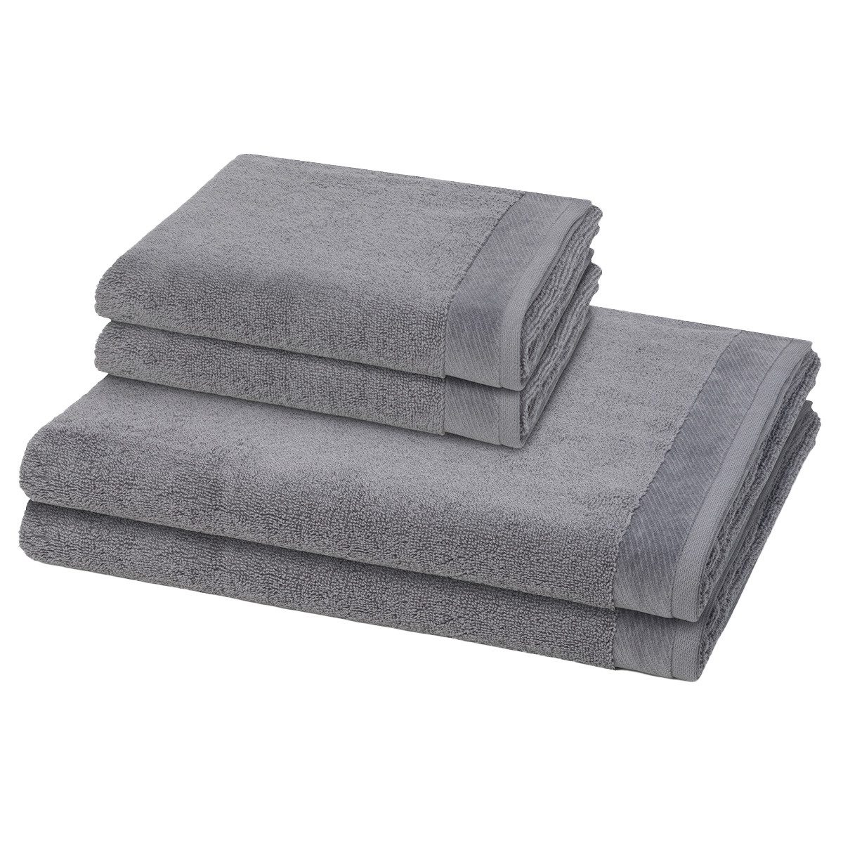 Möve Handtuch Set Premium, Walkfrottee (Spar-Set, 4-St), 2 X Handtuch 2 X D günstig online kaufen