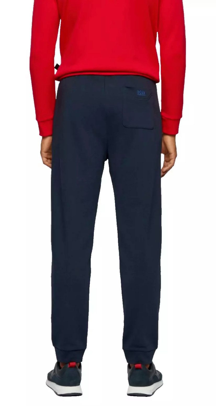 BOSS Jogginghose Hadiko Curved Jogger Kordelzug-Bund für eine anpassbare Passform