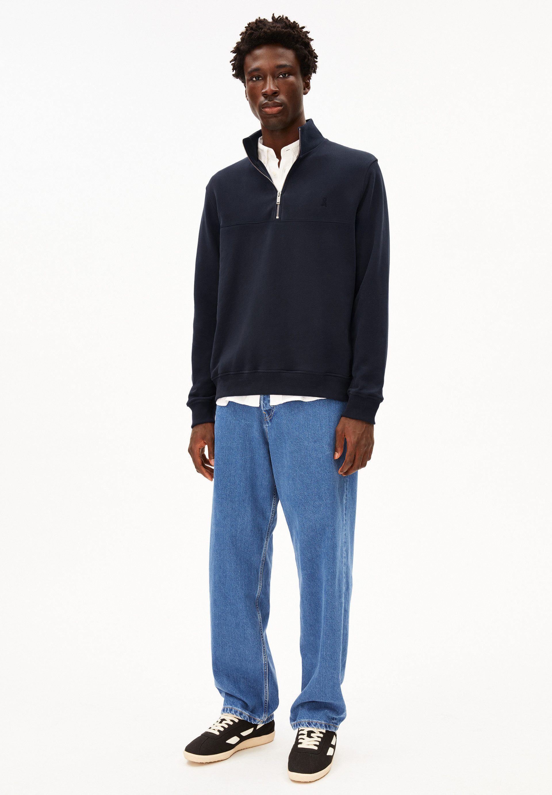 Armedangels Sweatshirt WAARLO FLEECE Sweatshirt aus Bio-Baumwolle Regular F günstig online kaufen