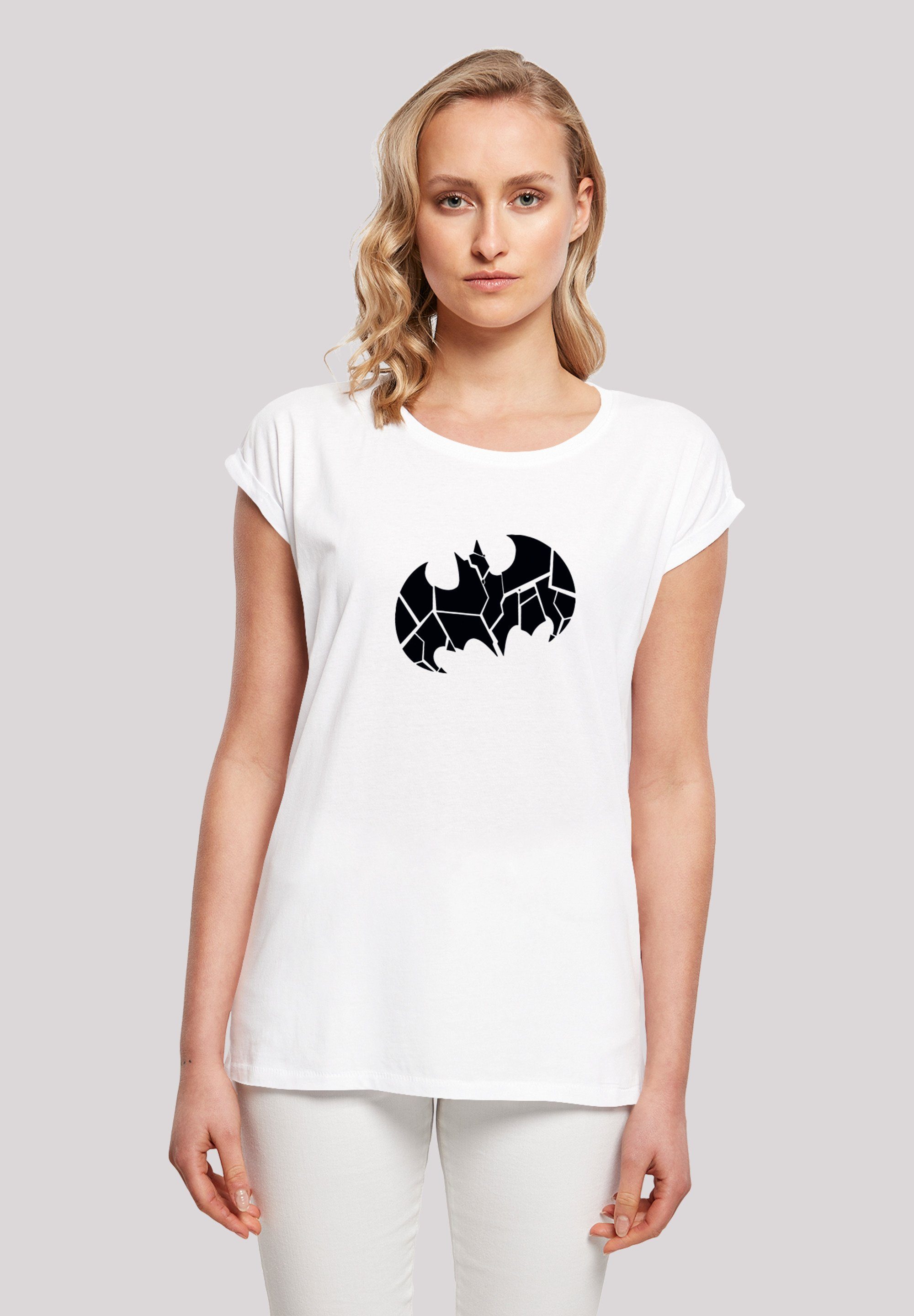 F4NT4STIC T-Shirt DC Comics Batman Logo\' Print, Lässiges Basic-Piece für  jeden Tag