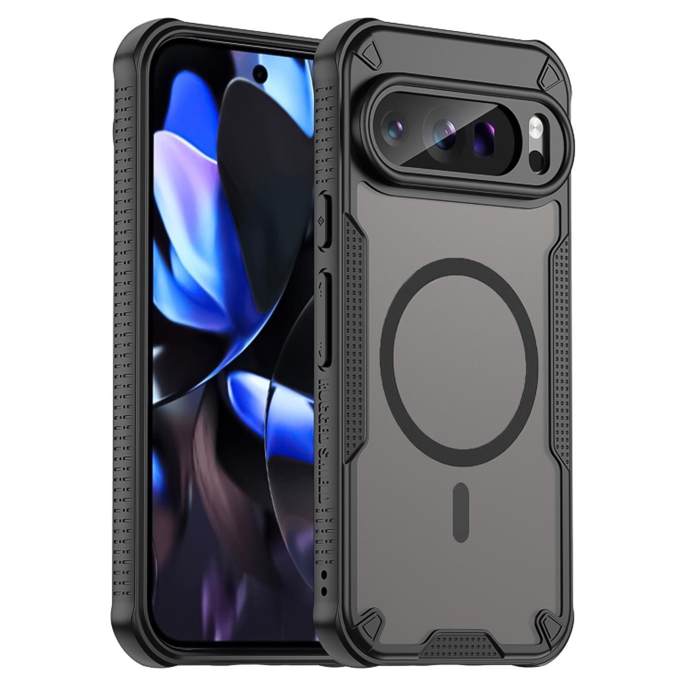 CoolGadget Handyhülle Defender Series Handy Hülle für Google Pixel 9 Pro XL 6,8 Zoll, Magsafe TPU Schlicht Robust Schutzhülle für Pixel 9 Pro XL Hülle