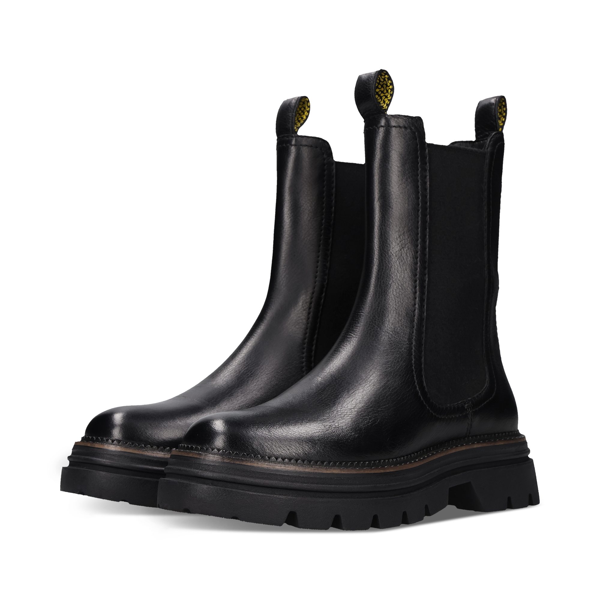 Salamander Lebus Chelseaboots Schlupfboots, Stiefelette mit Stretcheinsätze und Anziehlaschen