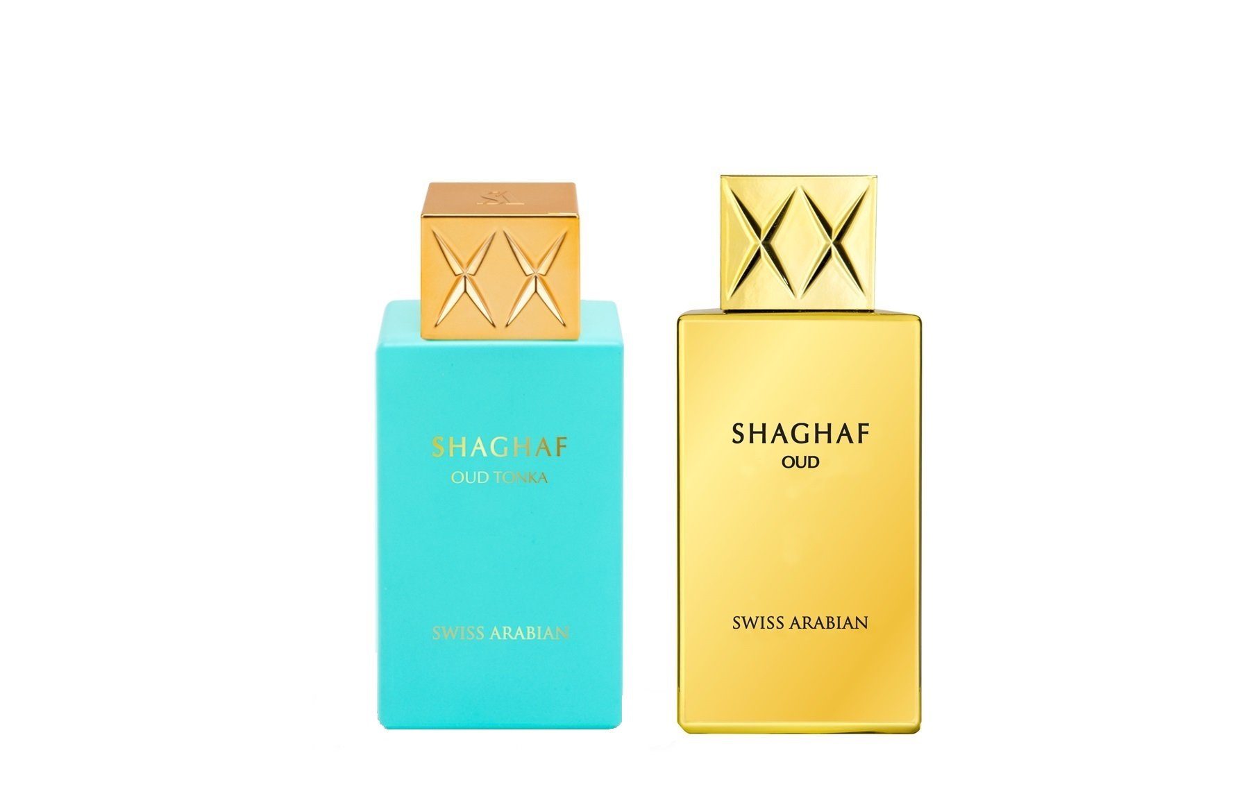 Swiss Arabian Eau de Parfum Swiss Arabian Shaghaf Oud Tonka 2x 75ml - Tester Bundle