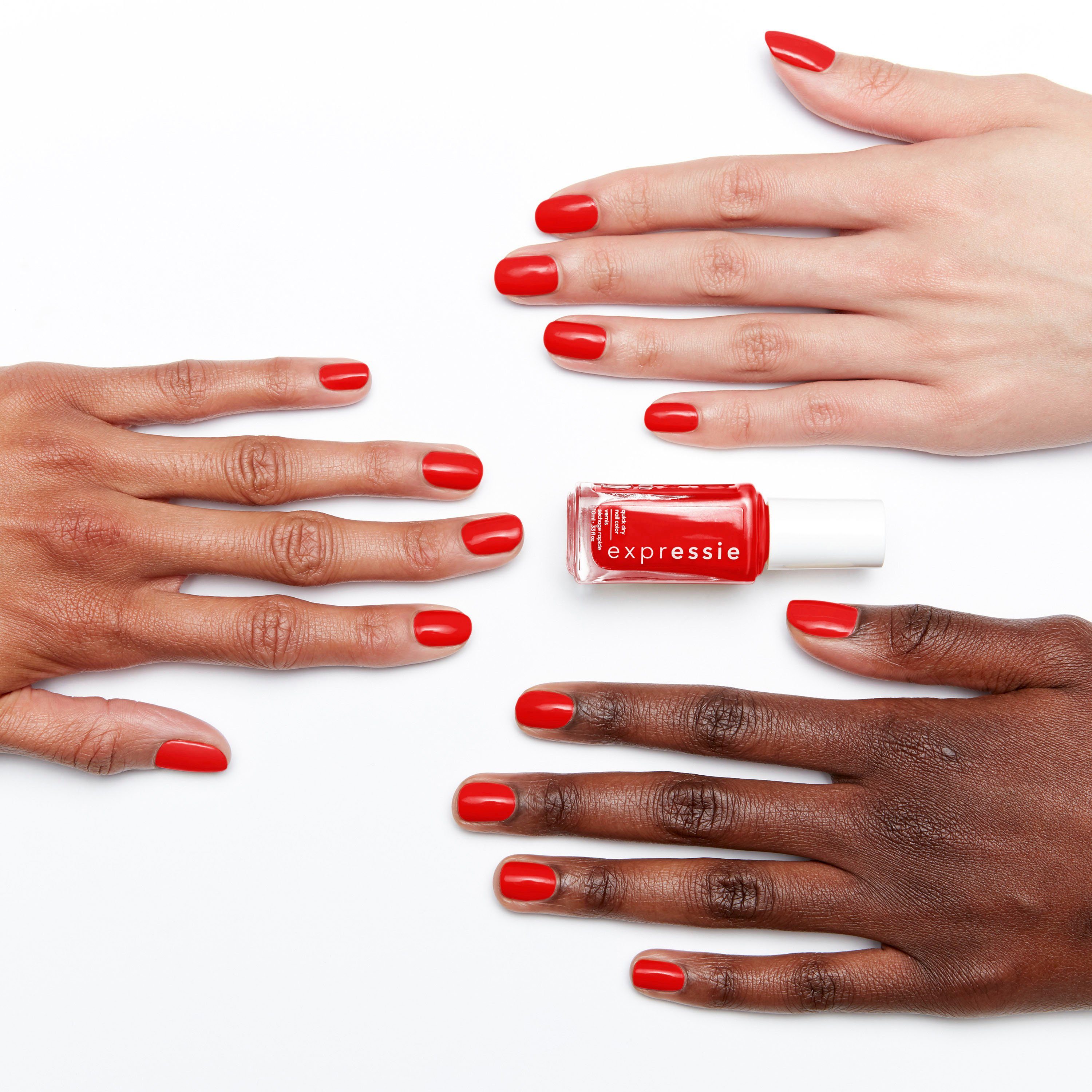 essie Nagellack EXPRESSIE, schnelltrocknende Farbe und Glanz in einem Schritt