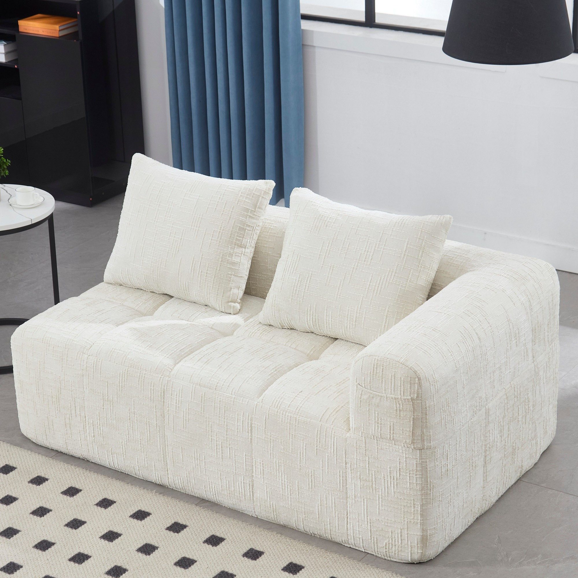 LVHOM Ecksofa Modulares Chaiselongue-Sofa-Set(Polsterliege+Doppelsofa), sep günstig online kaufen