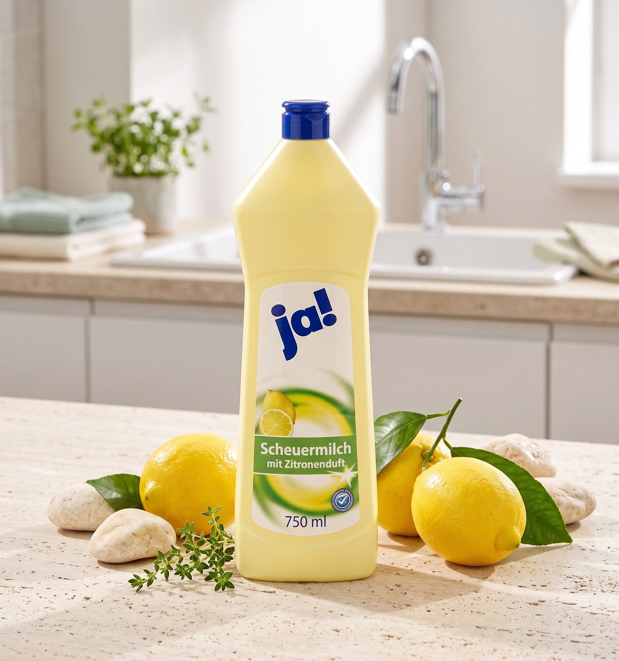 REWE JA! SCHEUERMILCH ZITRUS 750ML Scheuermilch