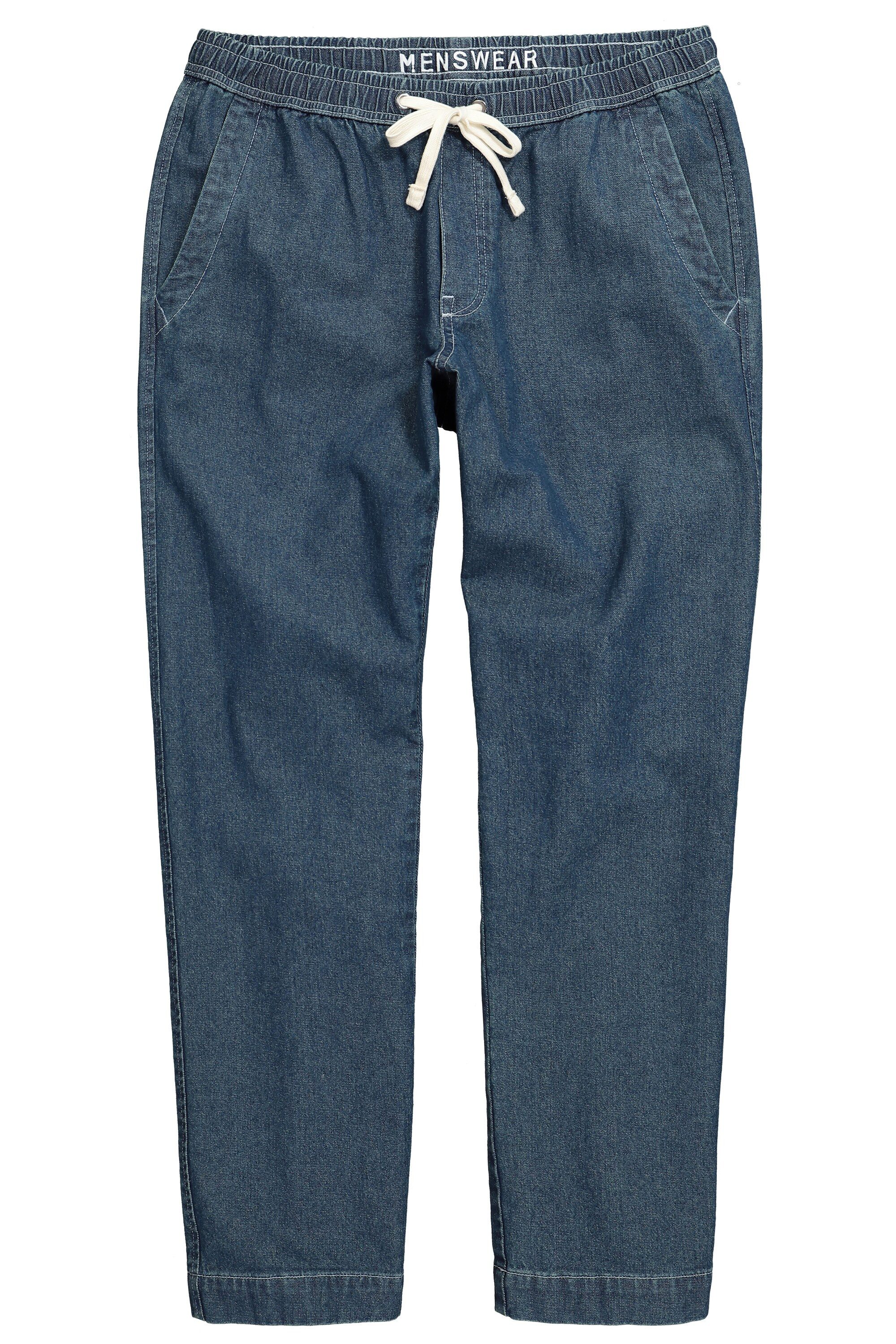 5-Pocket-Jeans Jeans Bauchfit Relaxed Fit Elastikbund bis 8 XL