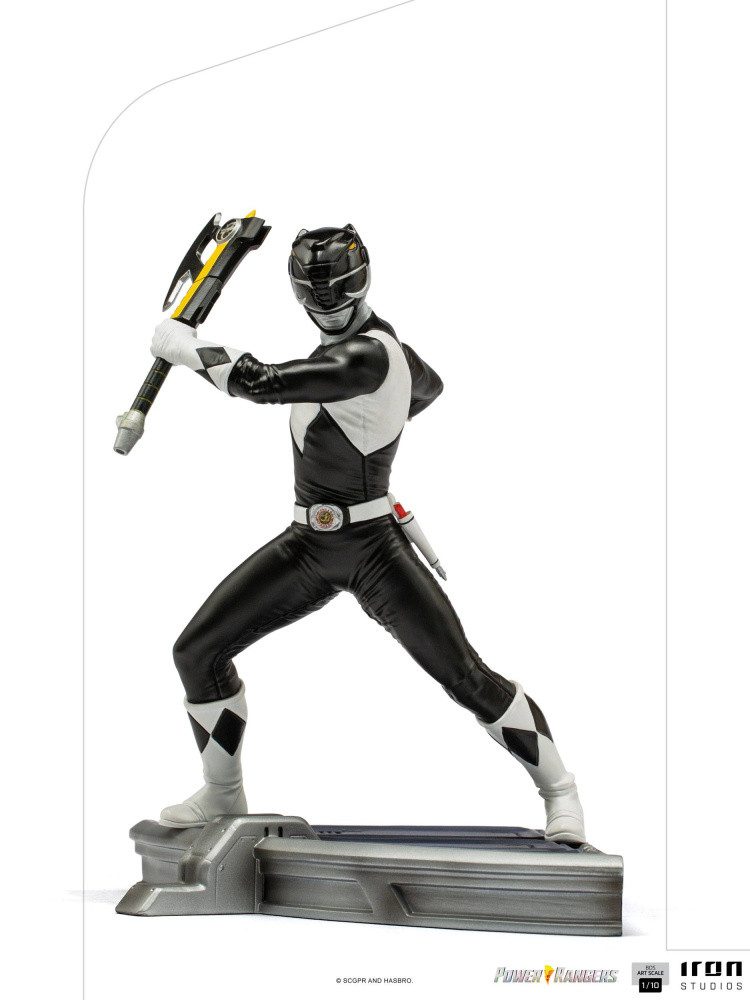 Iron Studios Merchandise-Figur Power Rangers BDS Art Scale Statue 1/10 Black Ranger 17 cm