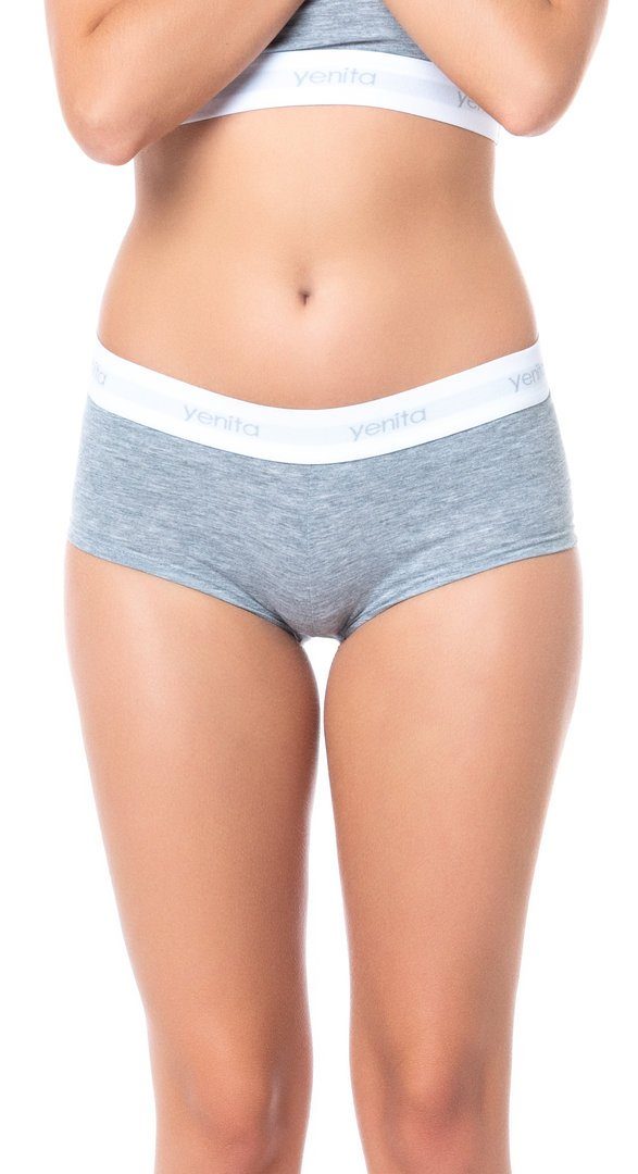 Yenita® Slip Modern-Sports-Collection (3-St) in weicher Baumwoll-Stretch-Qualität