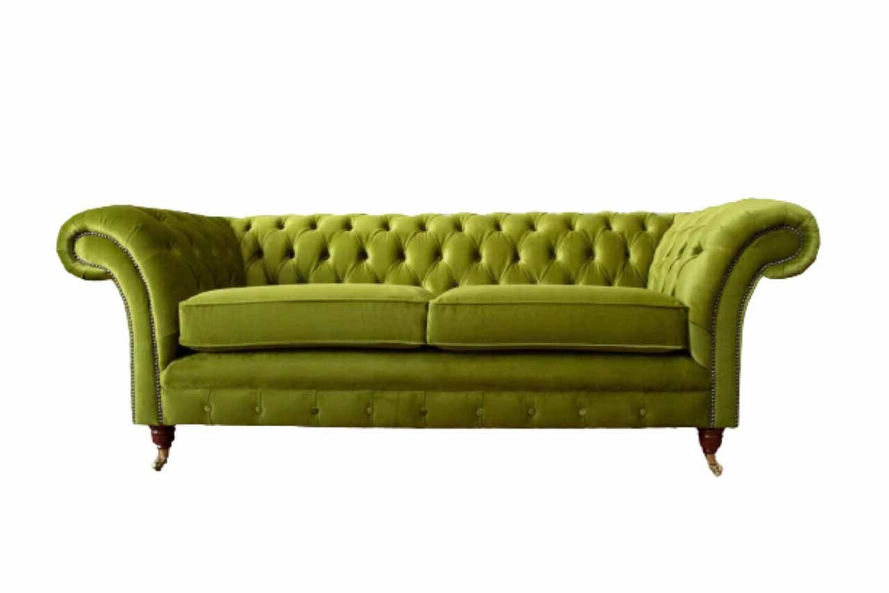 JVmoebel Chesterfield-Sofa, Chesterfield Sofa Wohnzimmer Klassisch Design Sofas Couch
