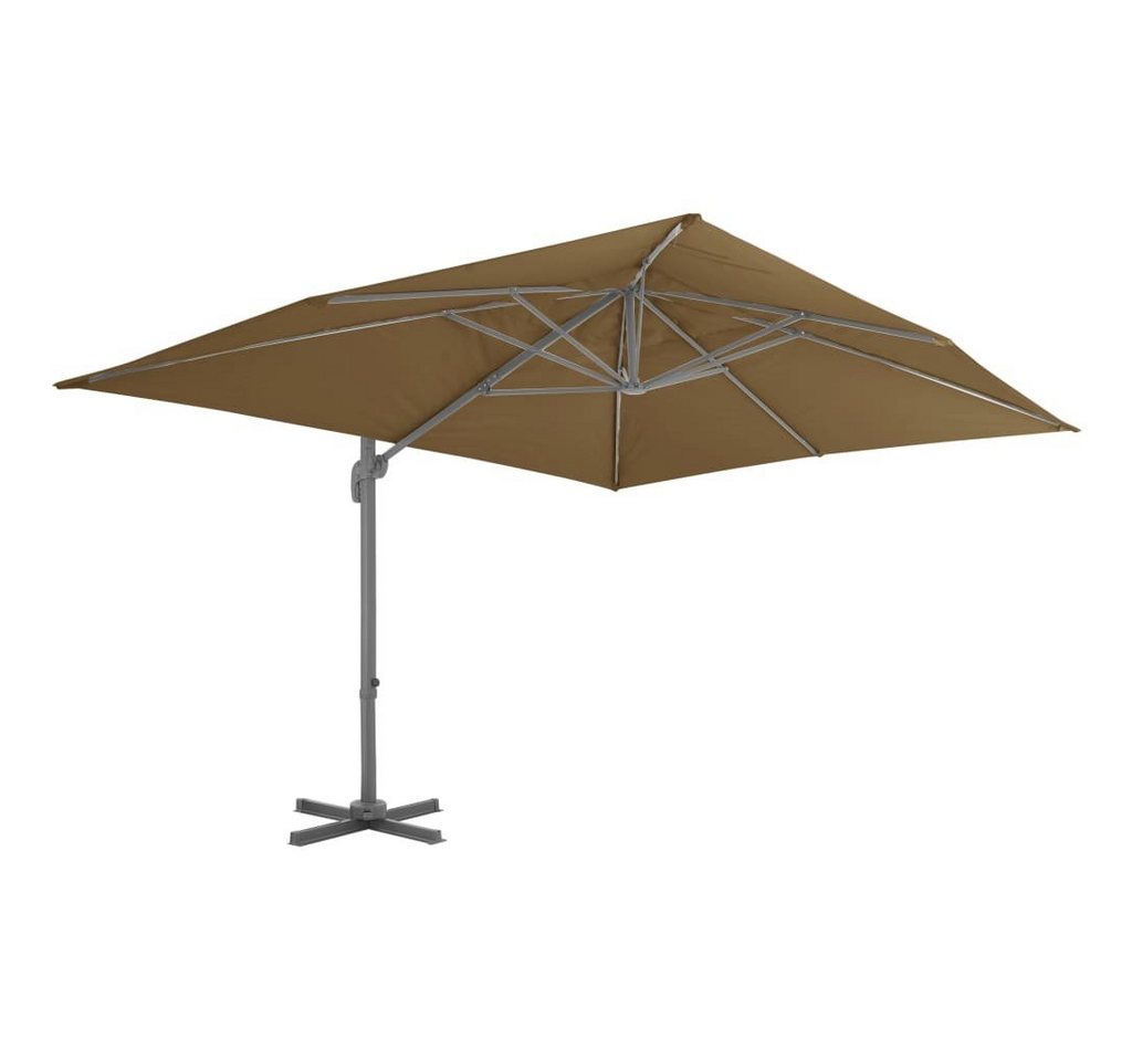 Thumbnail - DOTMALL Sonnenschirm Ampelschirm mit Fußpedal,360° drehbar,400x300 cm (L x B)