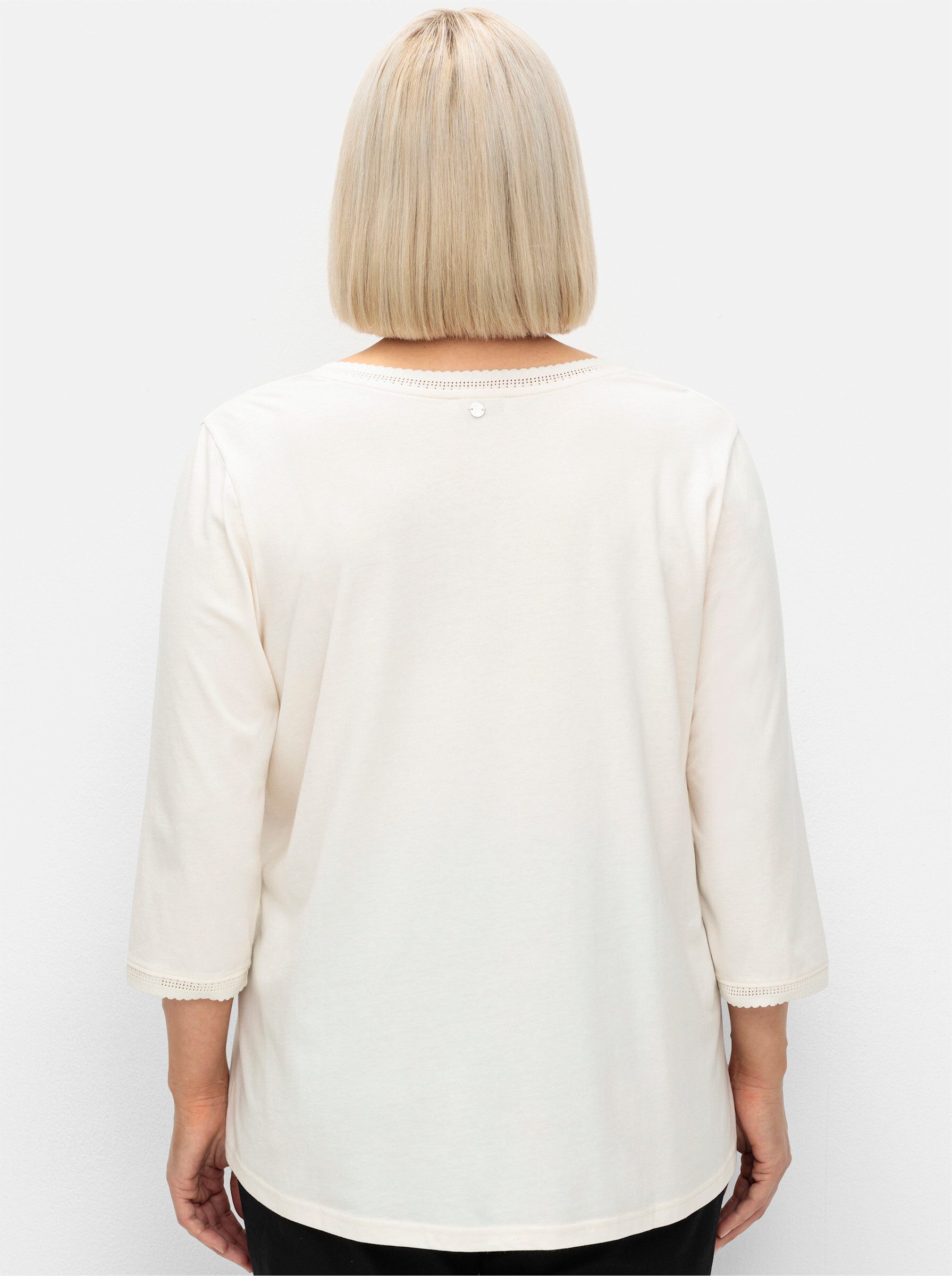 Sheego T-Shirt 3/4-Arm-Shirt günstig online kaufen