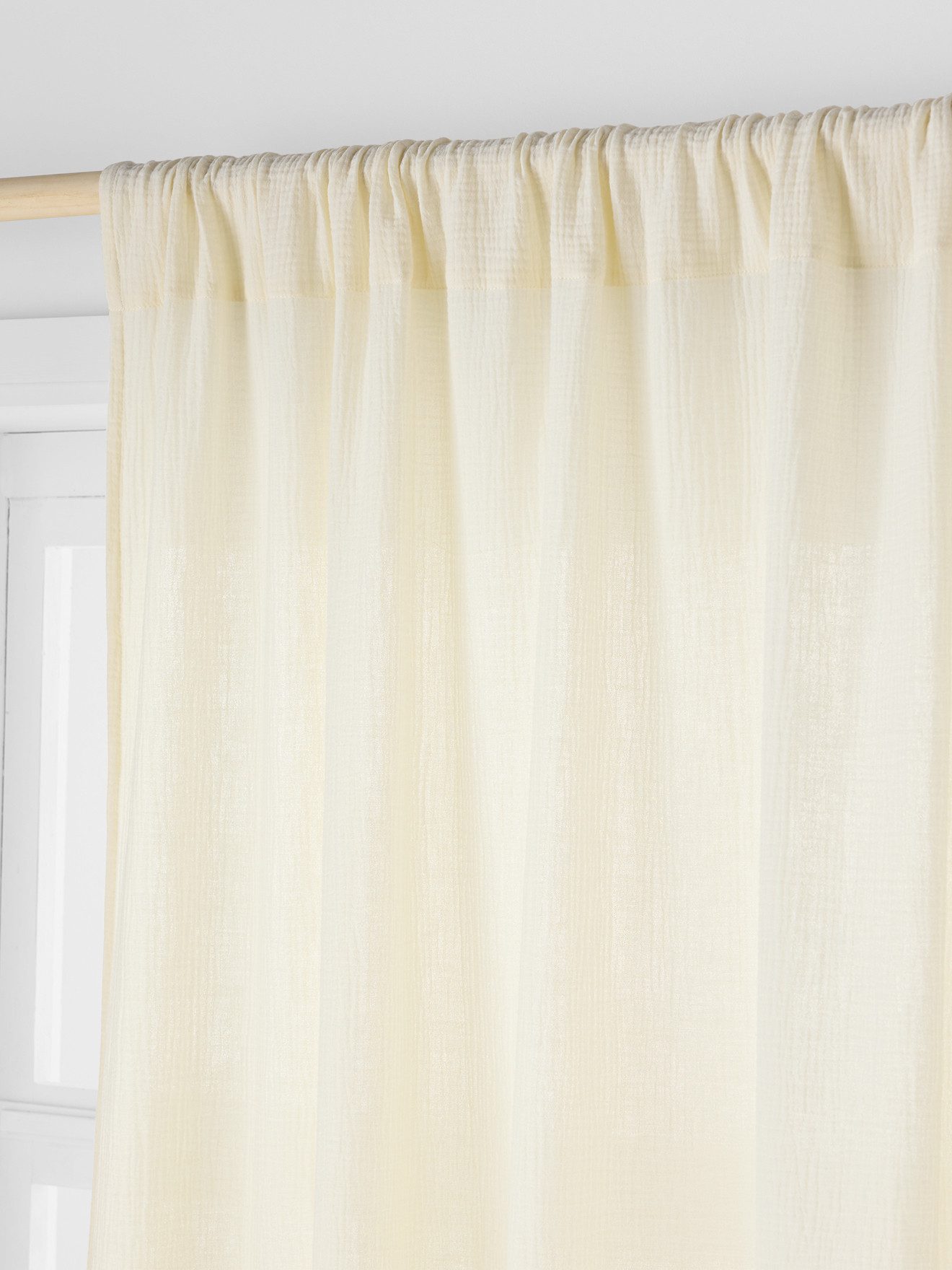 vertbaudet Vorhang Kinderzimmer Vorhang aus Musselin, günstig online kaufen