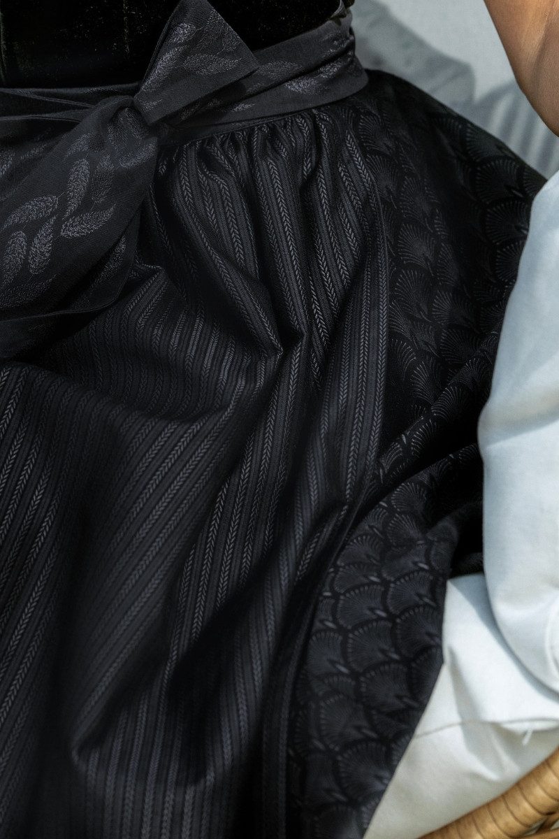 MarJo Dirndl Samt Dirndl 2tlg. - MÖNCHSROTH - schwarz