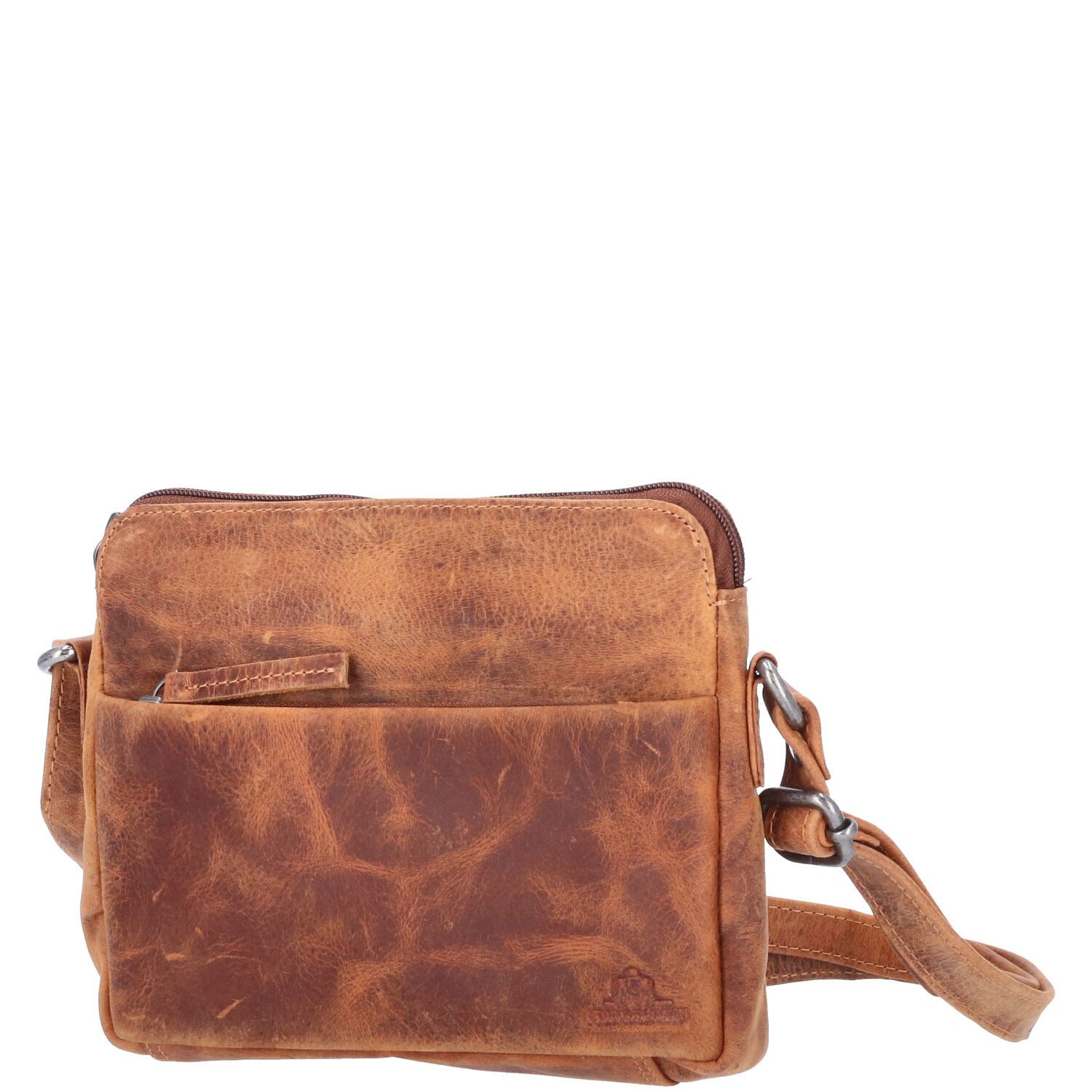 The Skandinavian Brand Umhängetasche The Skandinavian Brand Damen Ledertasche Cognac (1-tlg)