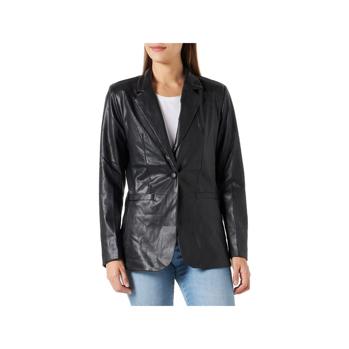 pieces Jackenblazer schwarz (1-tlg)