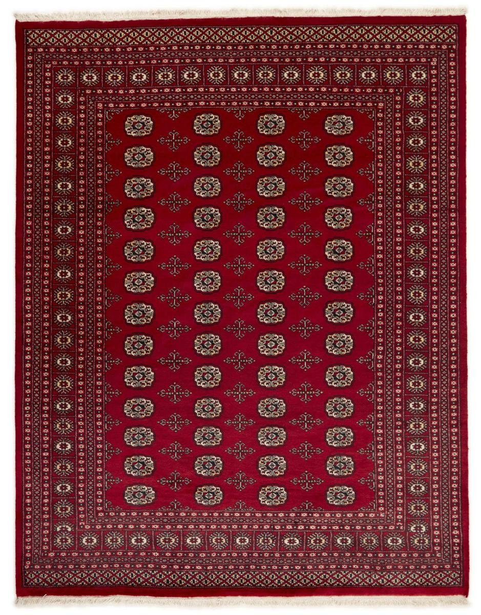 Handgeknüpfter 8 Orientteppich, Höhe: rechteckig, Orientteppich 204x258 mm Pakistan 2ply Trading, Buchara Nain