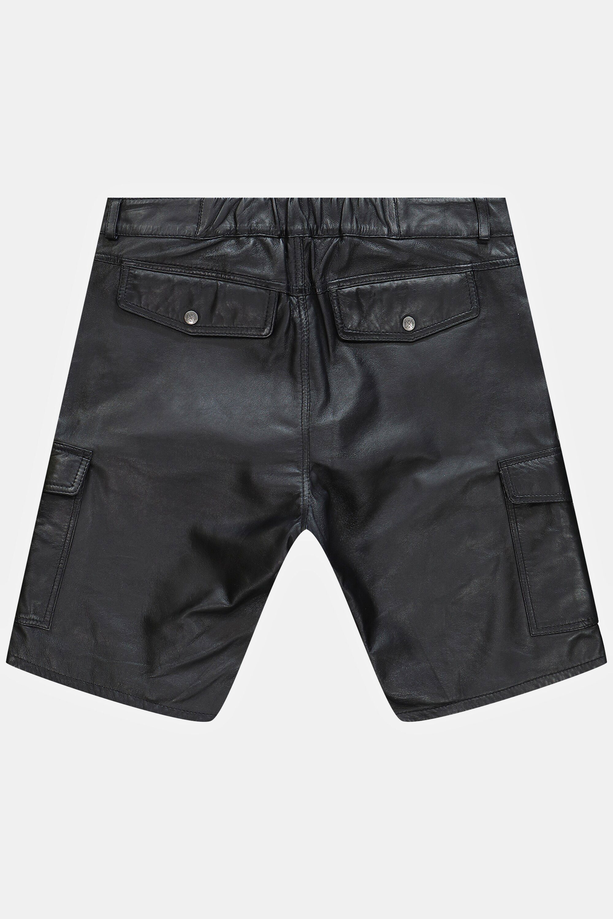 JP1880 Lederhose Leder-Cargobermuda Leder Lamm-Nappaleder – Bild 5 von 5