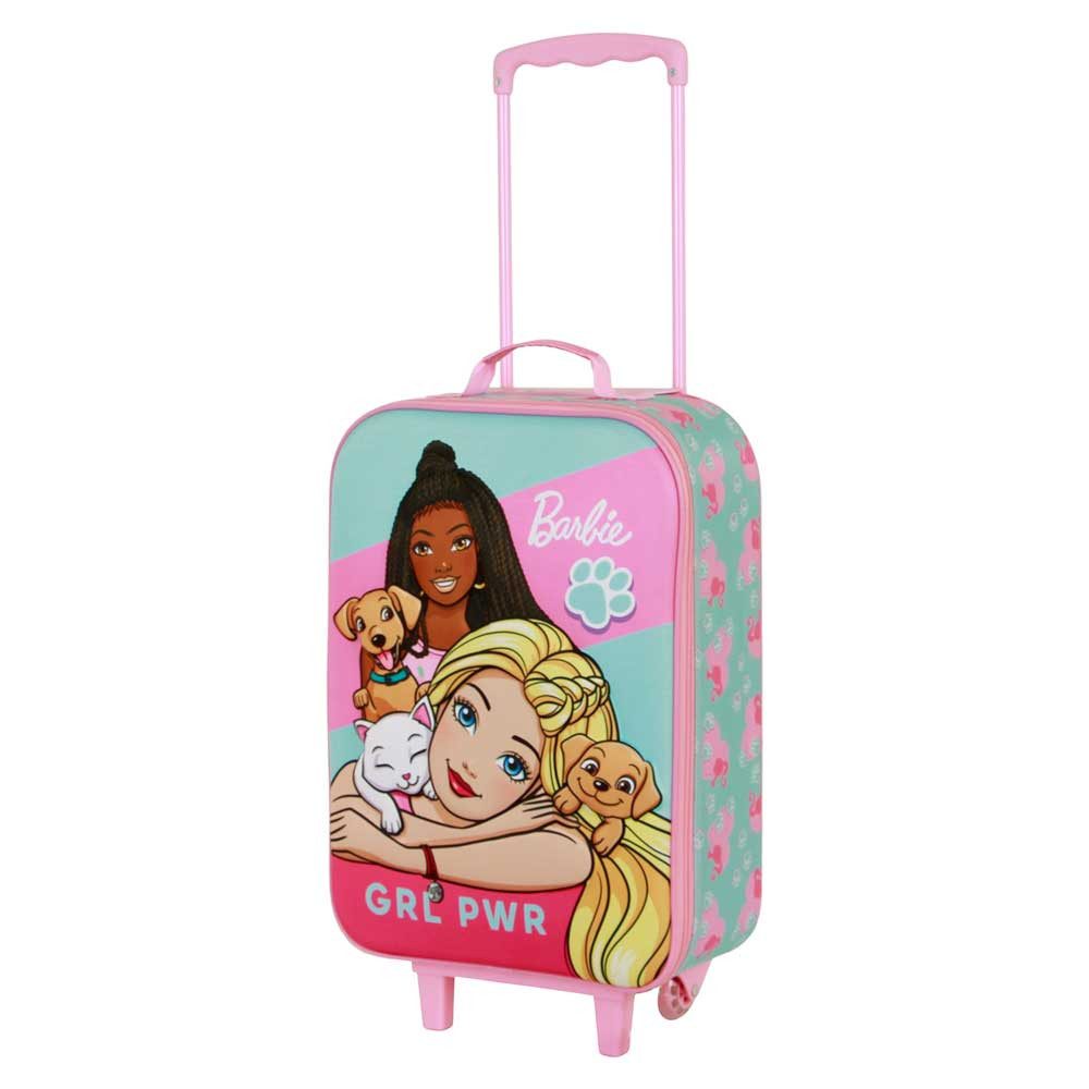 Kinderkoffer 3D Barbie Pets Trolley Reisekoffer Koffer