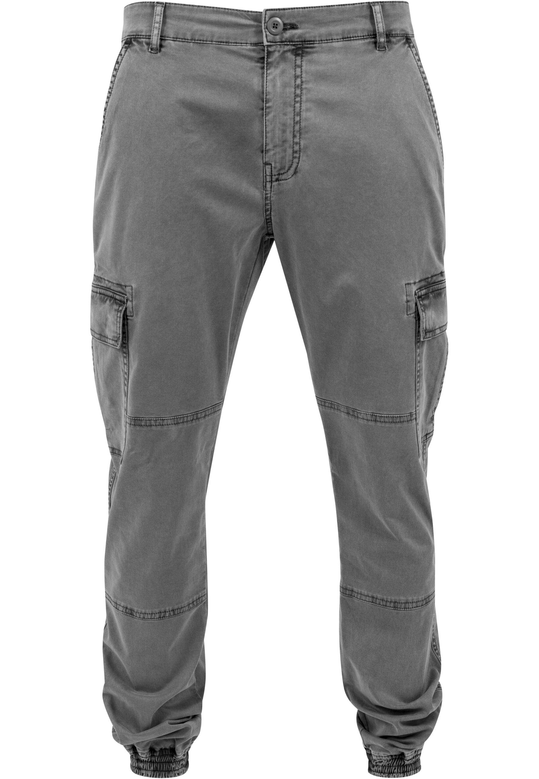 URBAN CLASSICS Cargohose Urban Classics Herren Washed Cargo Twill Jogging Pants (1-tlg)