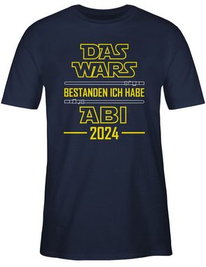 Shirtracer T-Shirt Das Wars bestanden ich habe Abi 2024 Abitur & Abschluss 2024 Geschenk