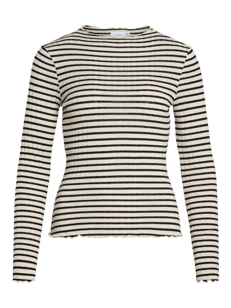 Vila Blusentop VIRIKA L/S FUNNEL NECK günstig online kaufen