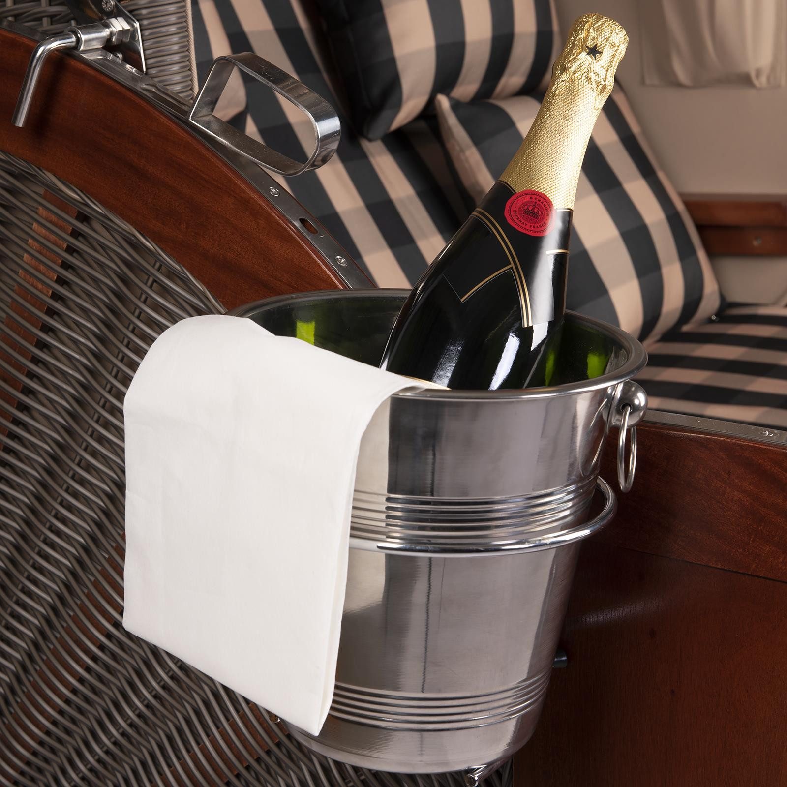 Strandkorb Hanse Strandkorb-Flaschenhalter Strandkorb Hanse Champagnerkühle günstig online kaufen