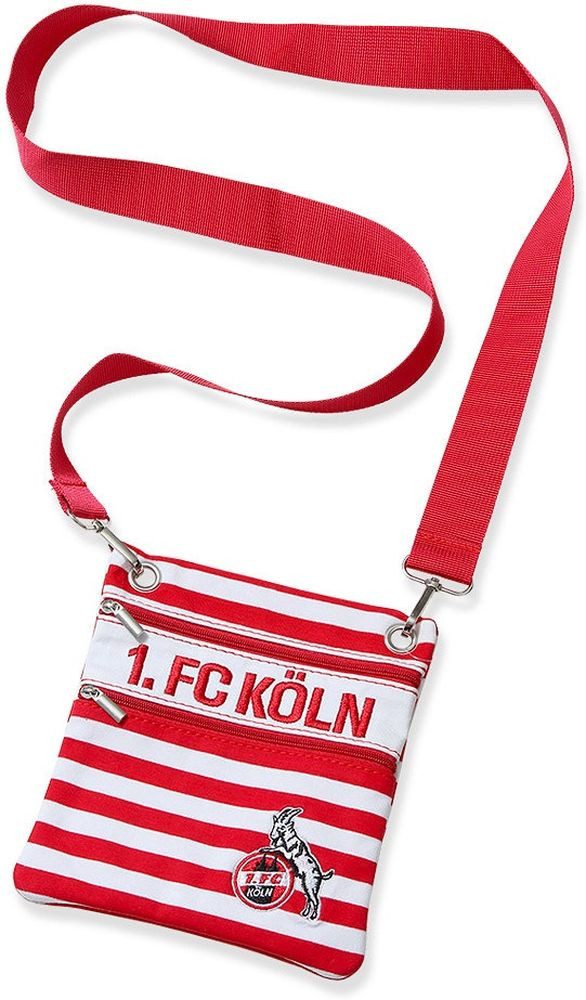1. FC Köln Tragetasche Umhängetasche Ringel