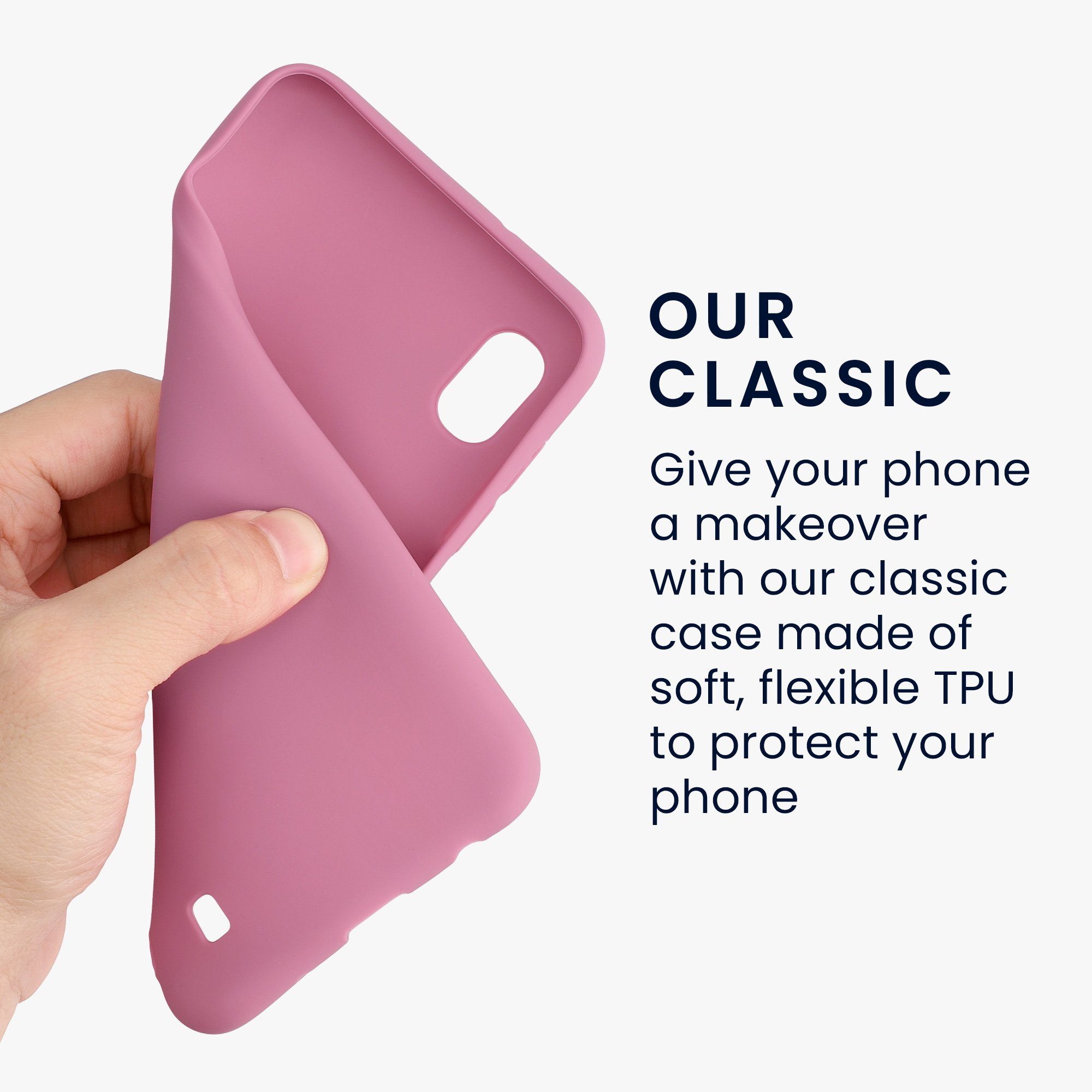 kwmobile Handyhülle Hülle für Samsung Galaxy A10, Hülle Silikon - Soft Handyhülle - Handy Case Cover