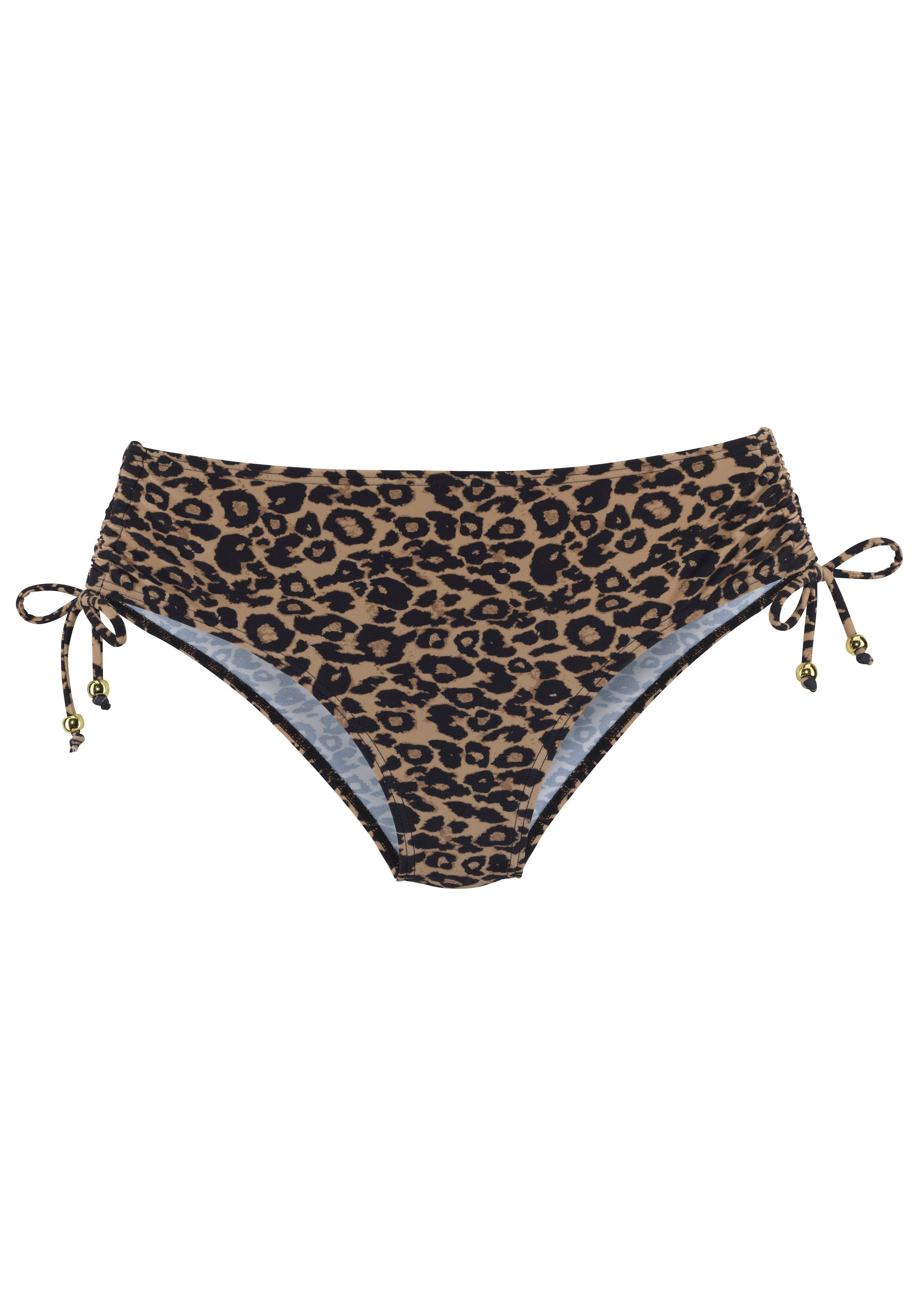 Vivance Bikini-Hose Thora in modischem Leo-Print günstig online kaufen