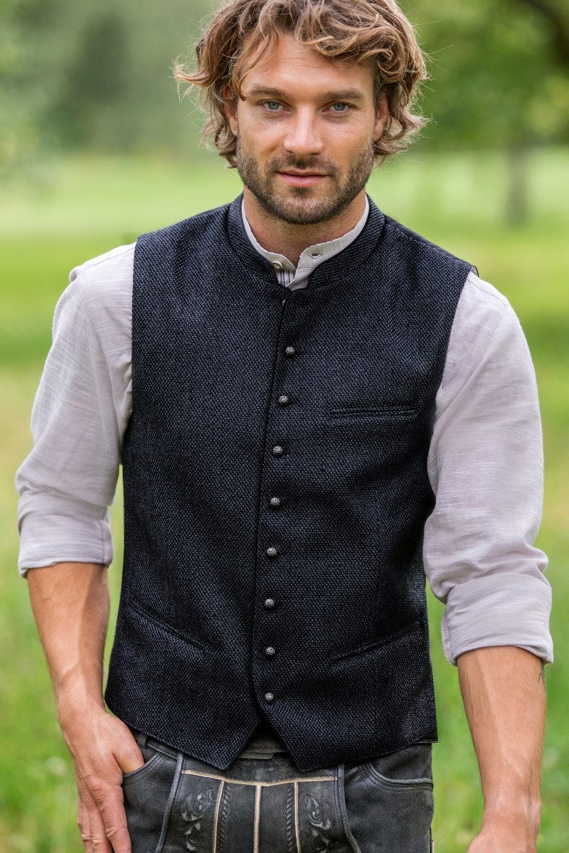 MarJo Trachtenweste Trachtenweste - PLEINFELD - schwarz günstig online kaufen