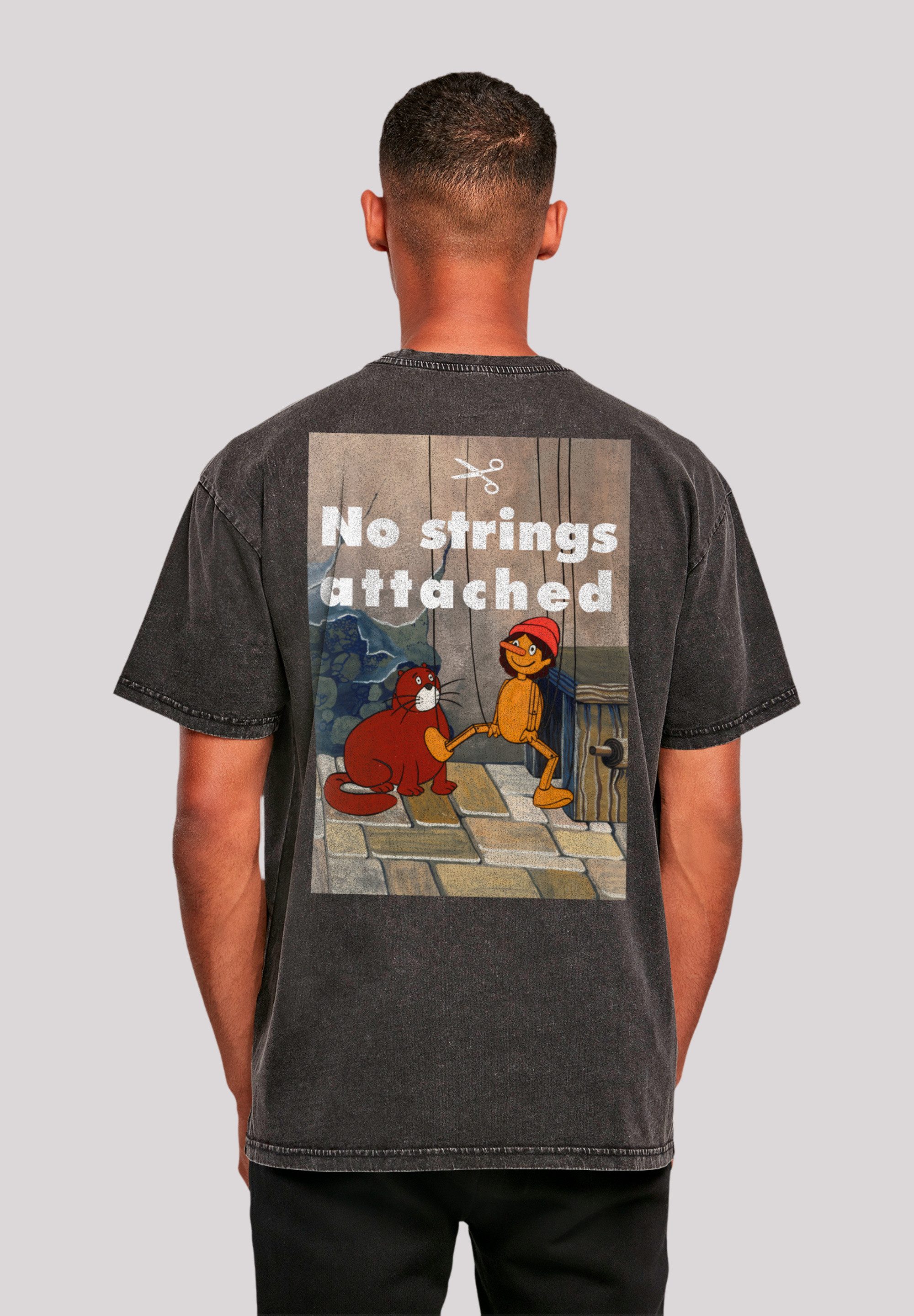 F4NT4STIC T-Shirt Pinocchio No Стринги Attached Retro, Heroes of Childhood, TV Serie