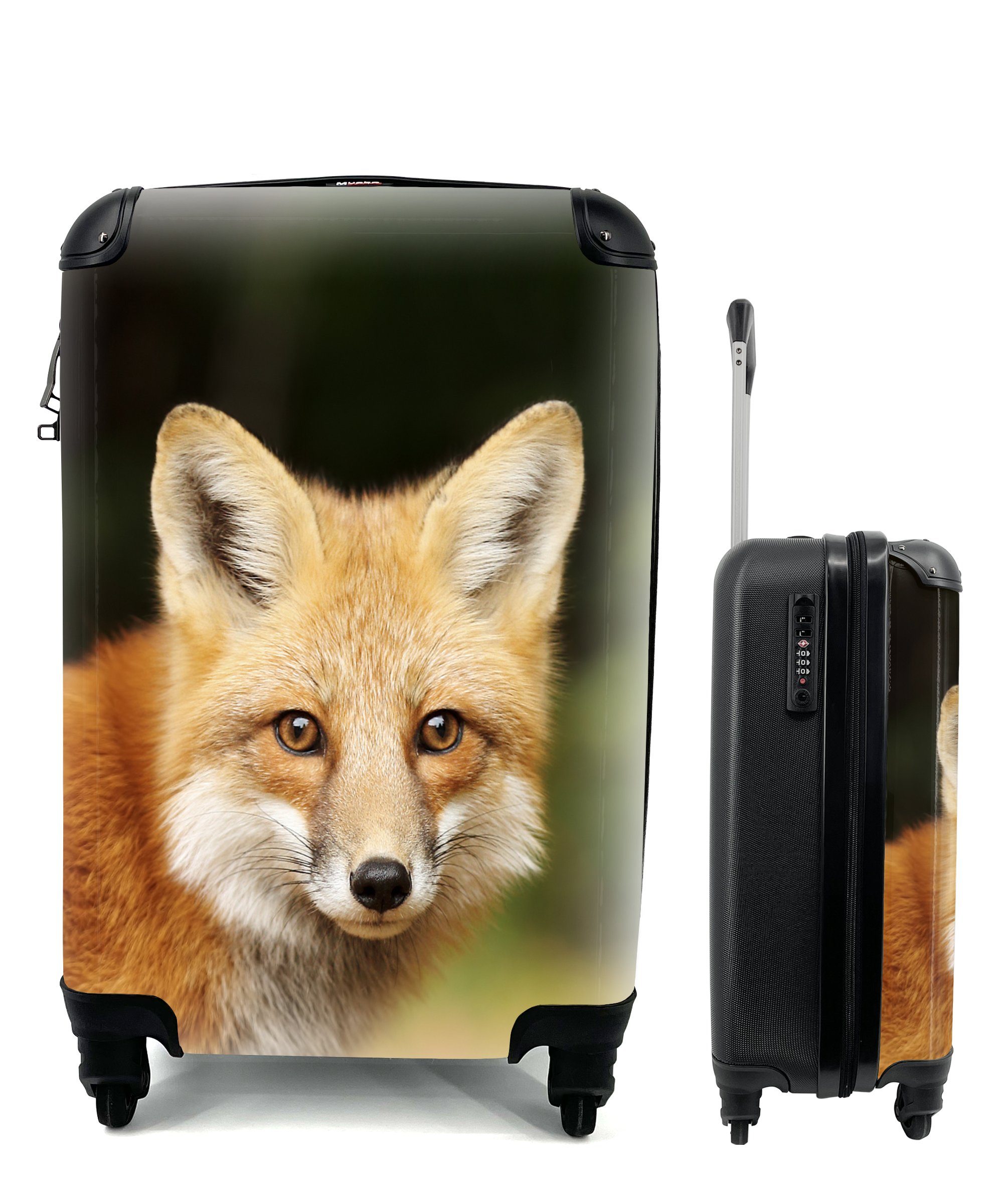 Handgepäckkoffer Fuchs - Welpe - Porträt