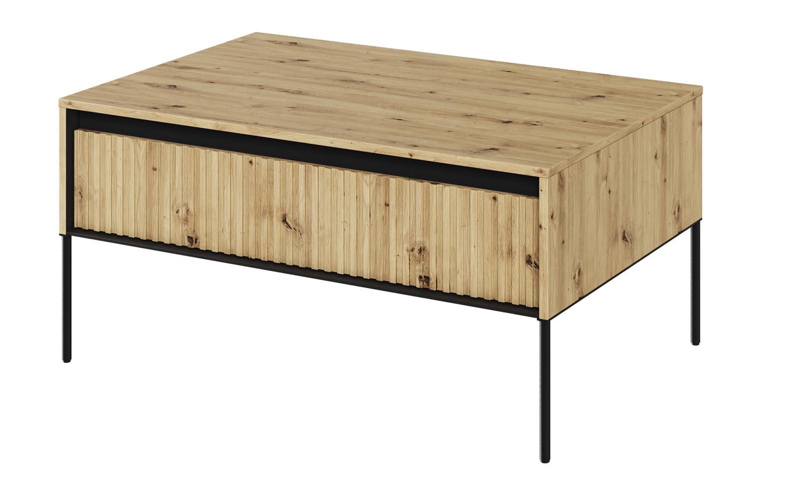 Compleo Couchtisch FLORE mit 1 Schubladen, günstig online kaufen